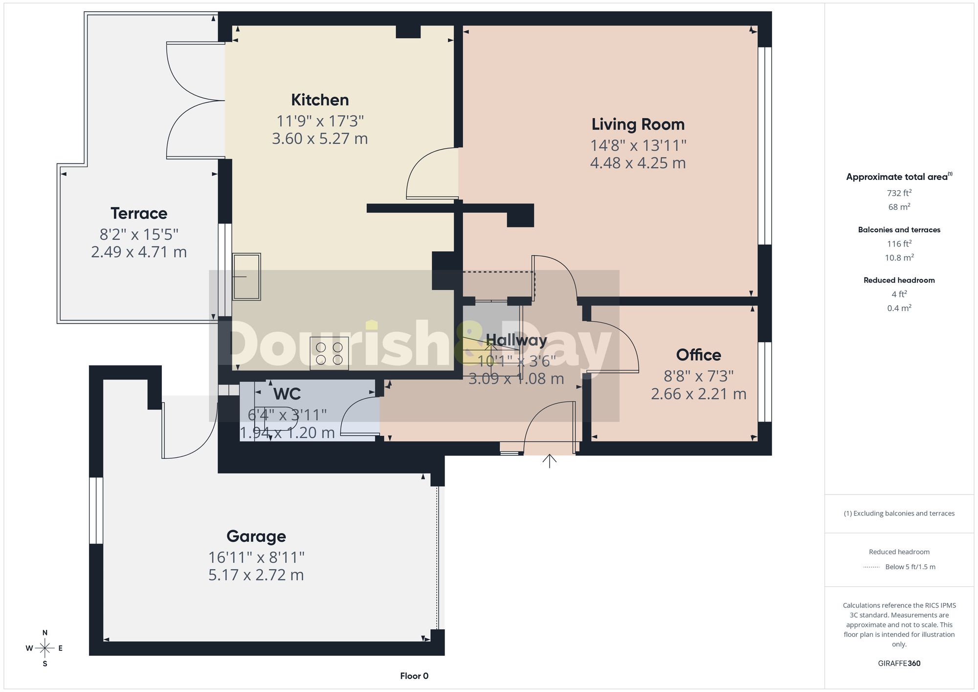 17 Chestnut Close, Stafford floorplan