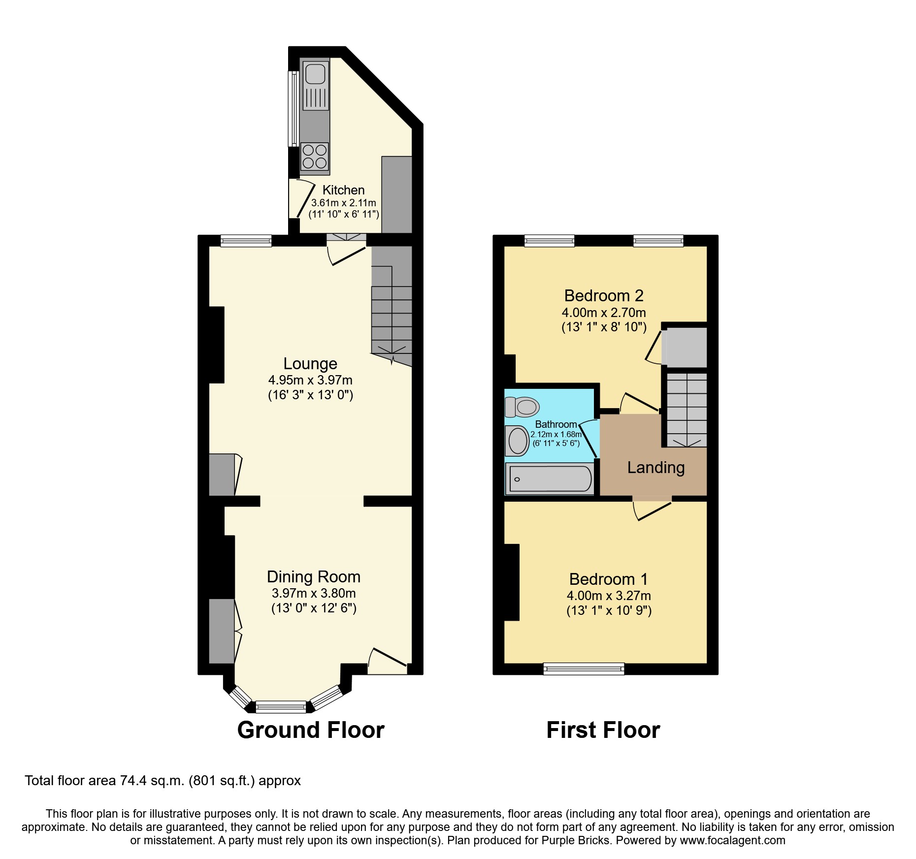 Vulcans Lane, Workington CA14, 2 bedroom terraced house for sale 59684347 PrimeLocation