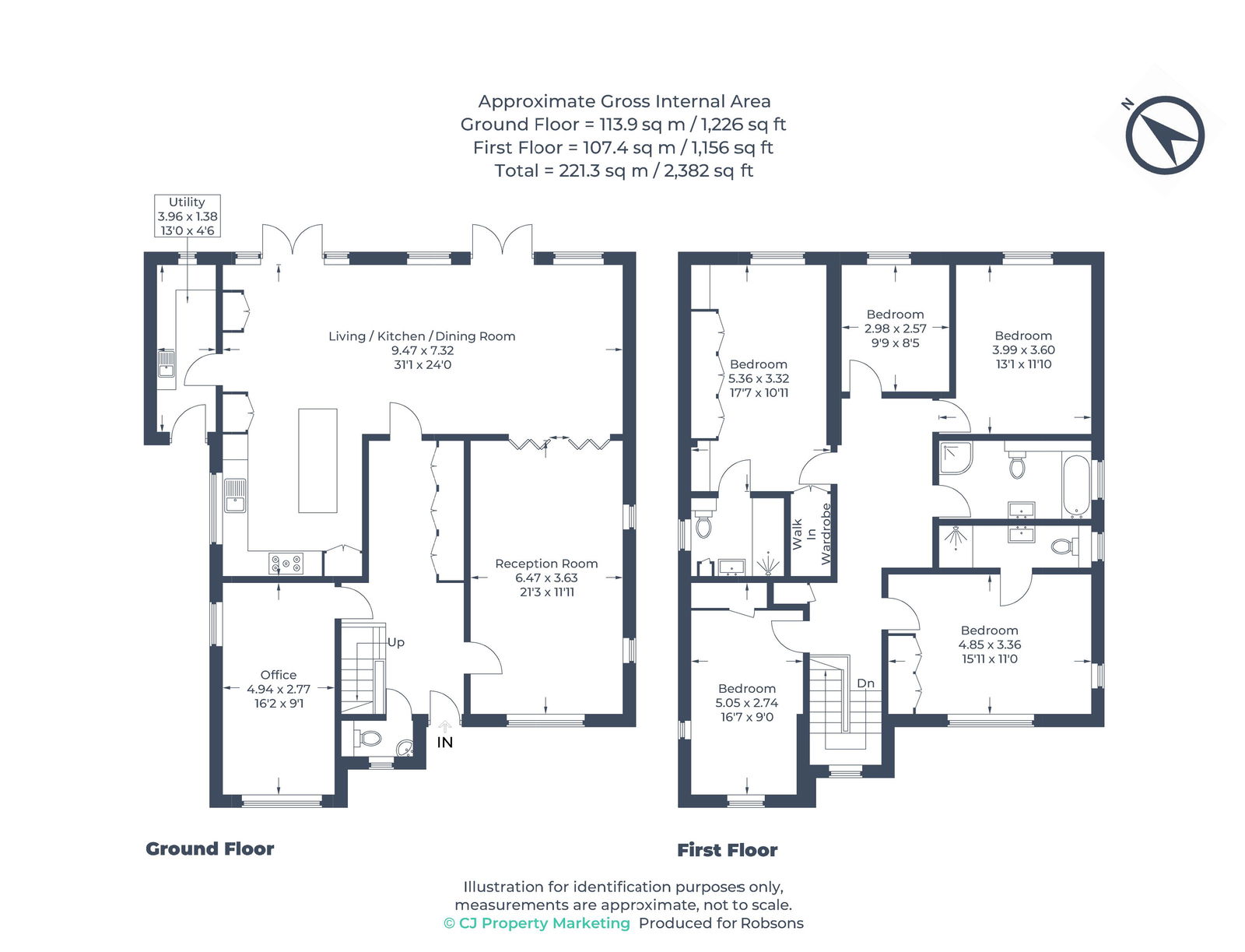 44, The Avenue, Pinner floorplan