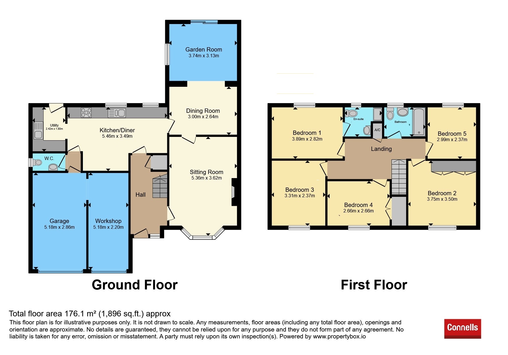 23, Sycamore Grove, Southam floorplan