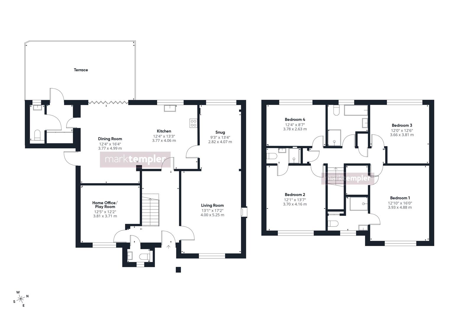 Briar House, Back Lane, Kingston Seymour floorplan