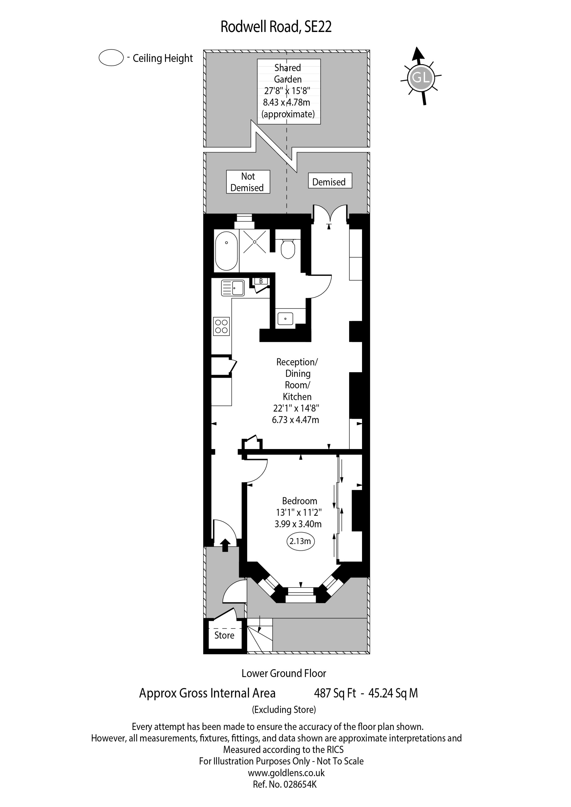 Rodwell Road, London floorplan
