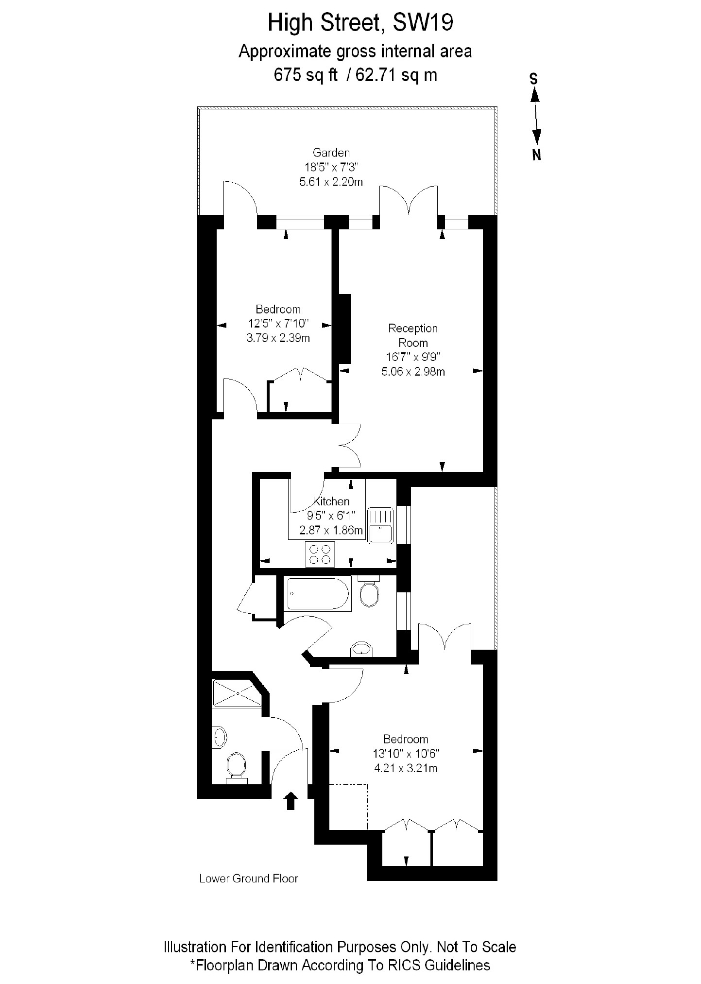 2 Bedrooms Flat to rent in High Street, Wimbledon SW19