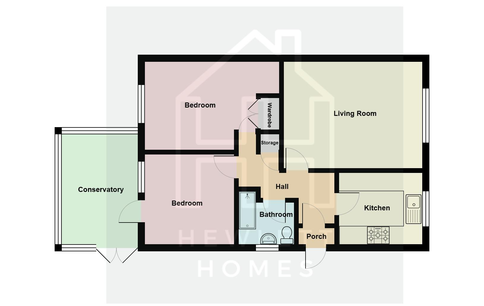 9, Wolvershill Park, Banwell floorplan