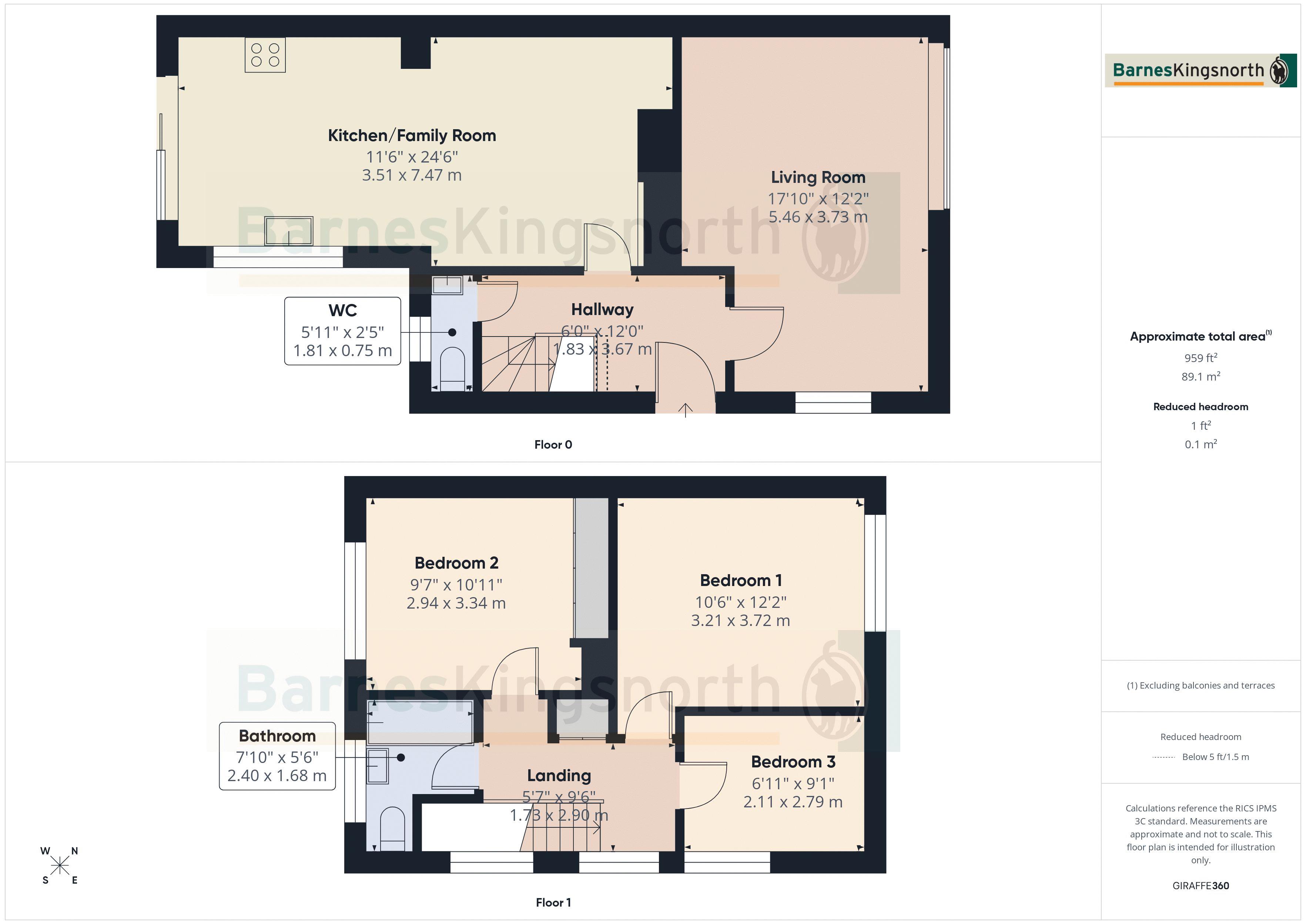 72, Silverhurst Drive, Tonbridge floorplan