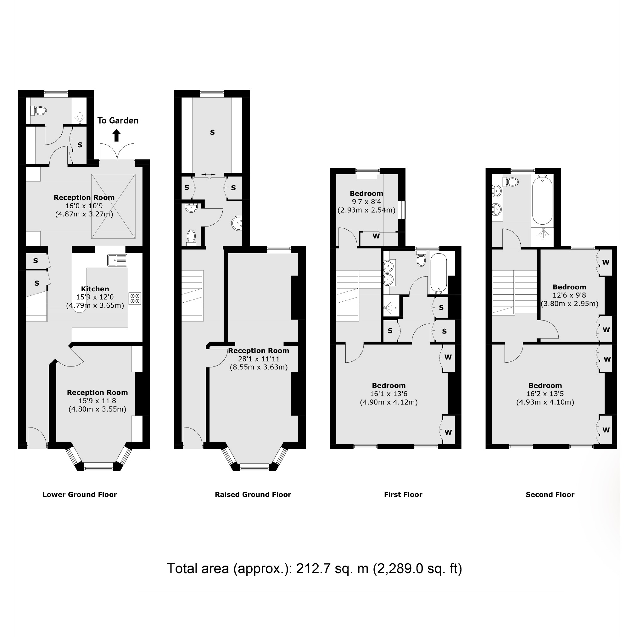 47, Edith Grove, London floorplan