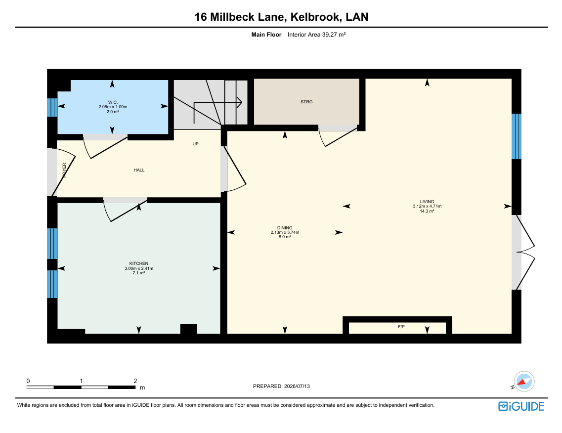 16, Millbeck Lane, Barnoldswick floorplan