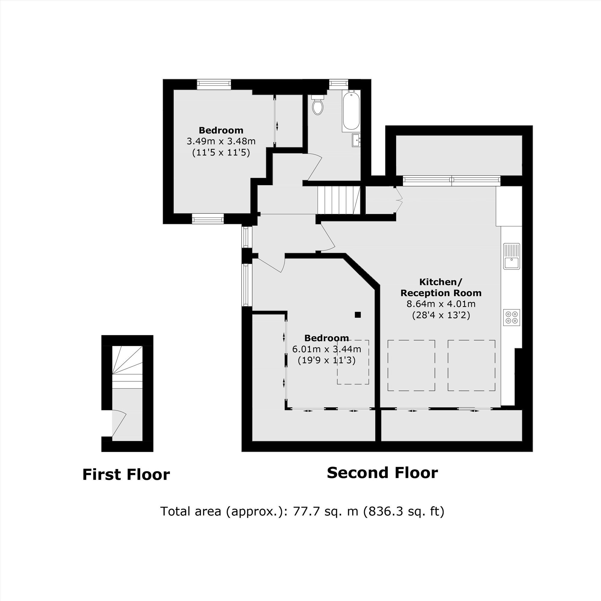 Methuen Park, London floorplan