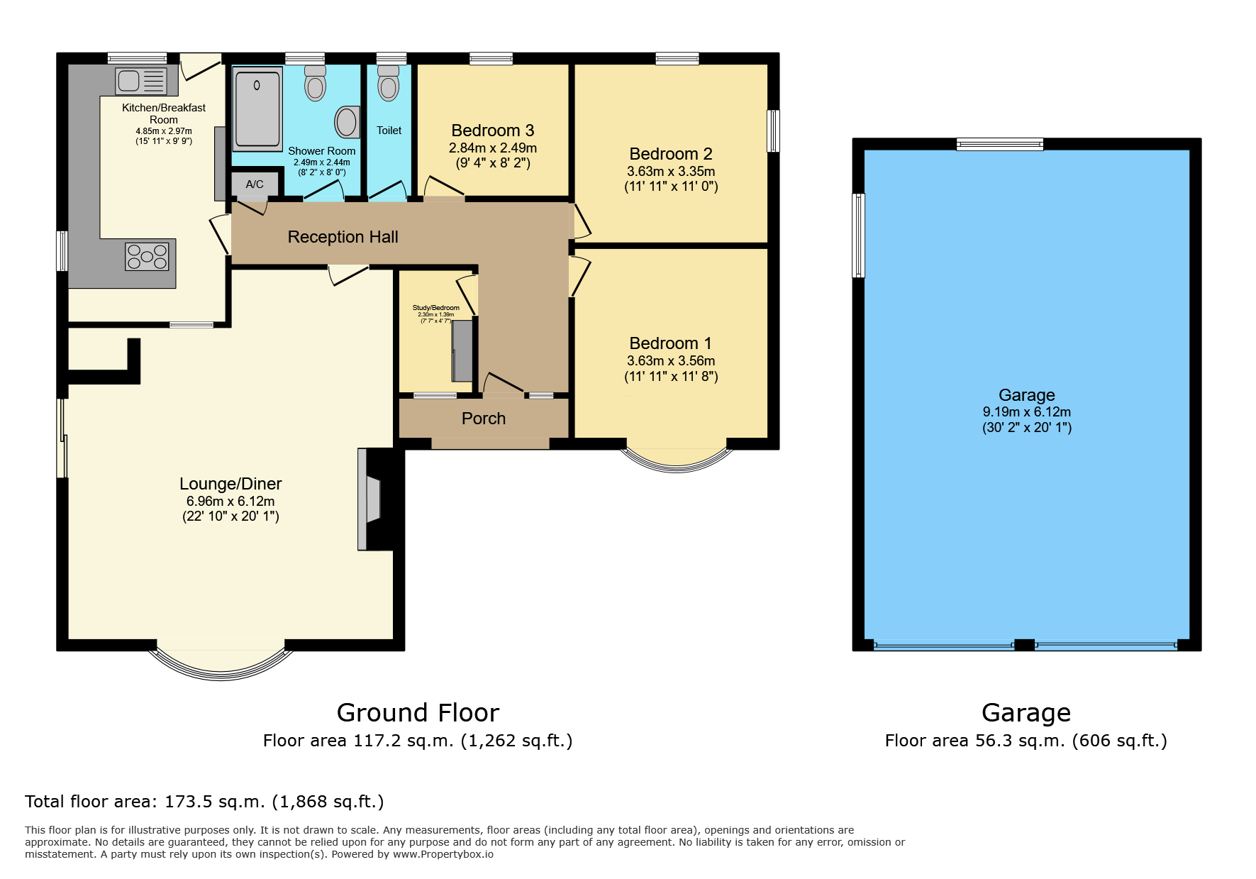 Carousel,, Shirwell Road, Devon floorplan