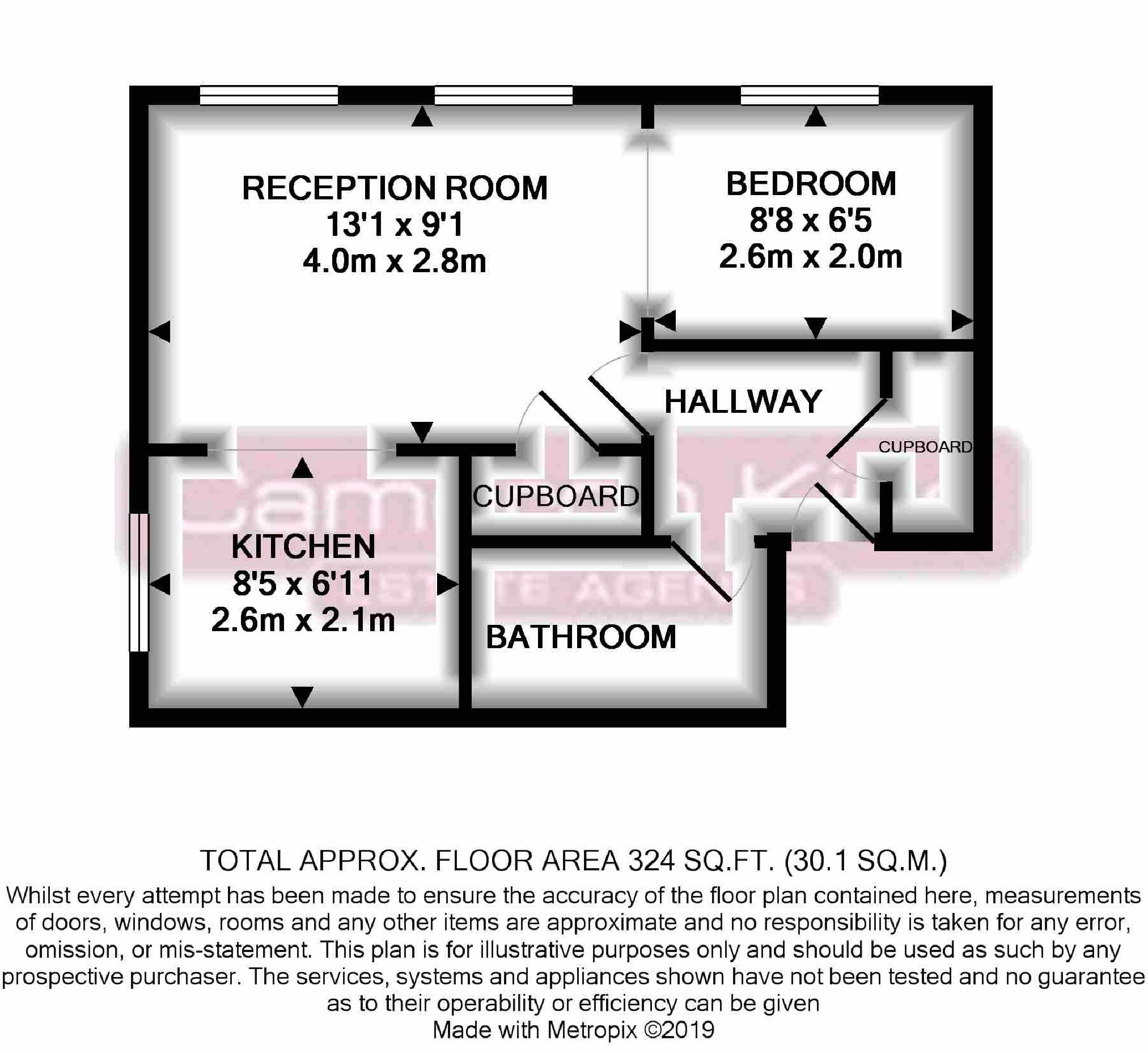 1 Bedrooms Flat for sale in Walpole Road, Cippenham, Berkshire SL1