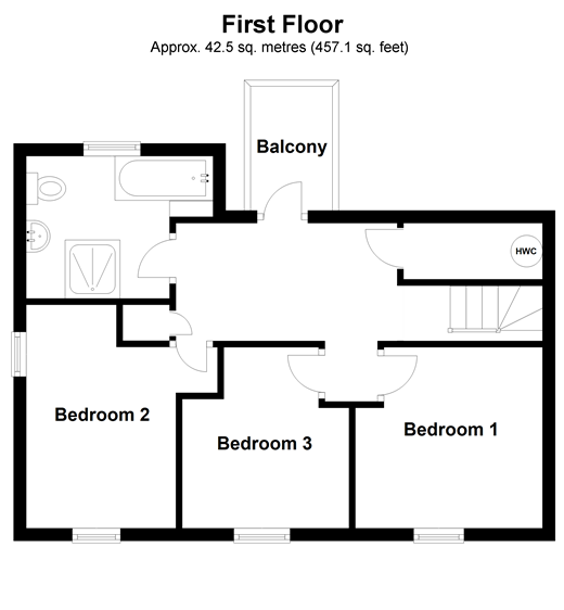 London Road, Uckfield, East Sussex TN22, 3 bedroom semidetached house