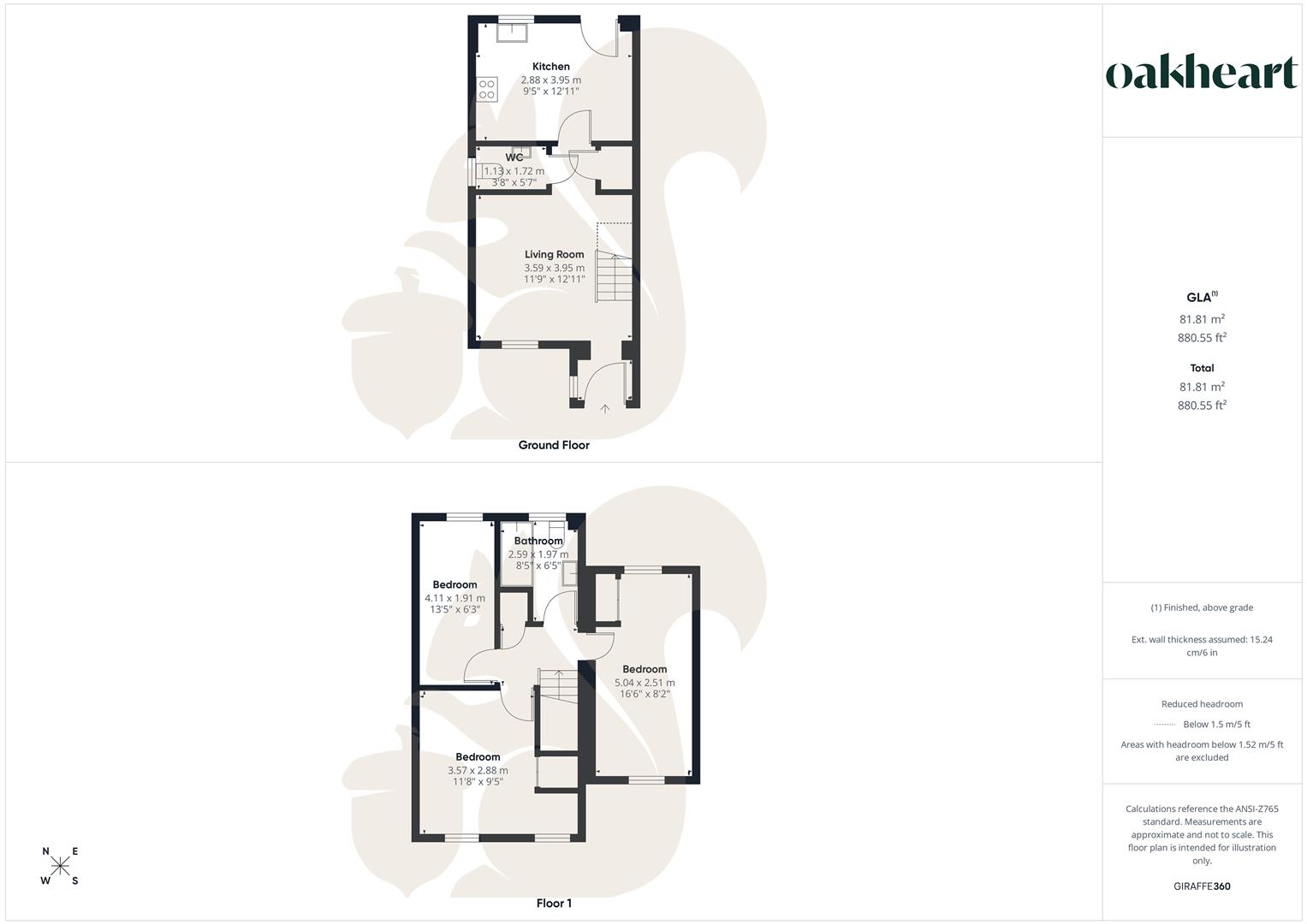 88, Clermont Avenue, Sudbury floorplan
