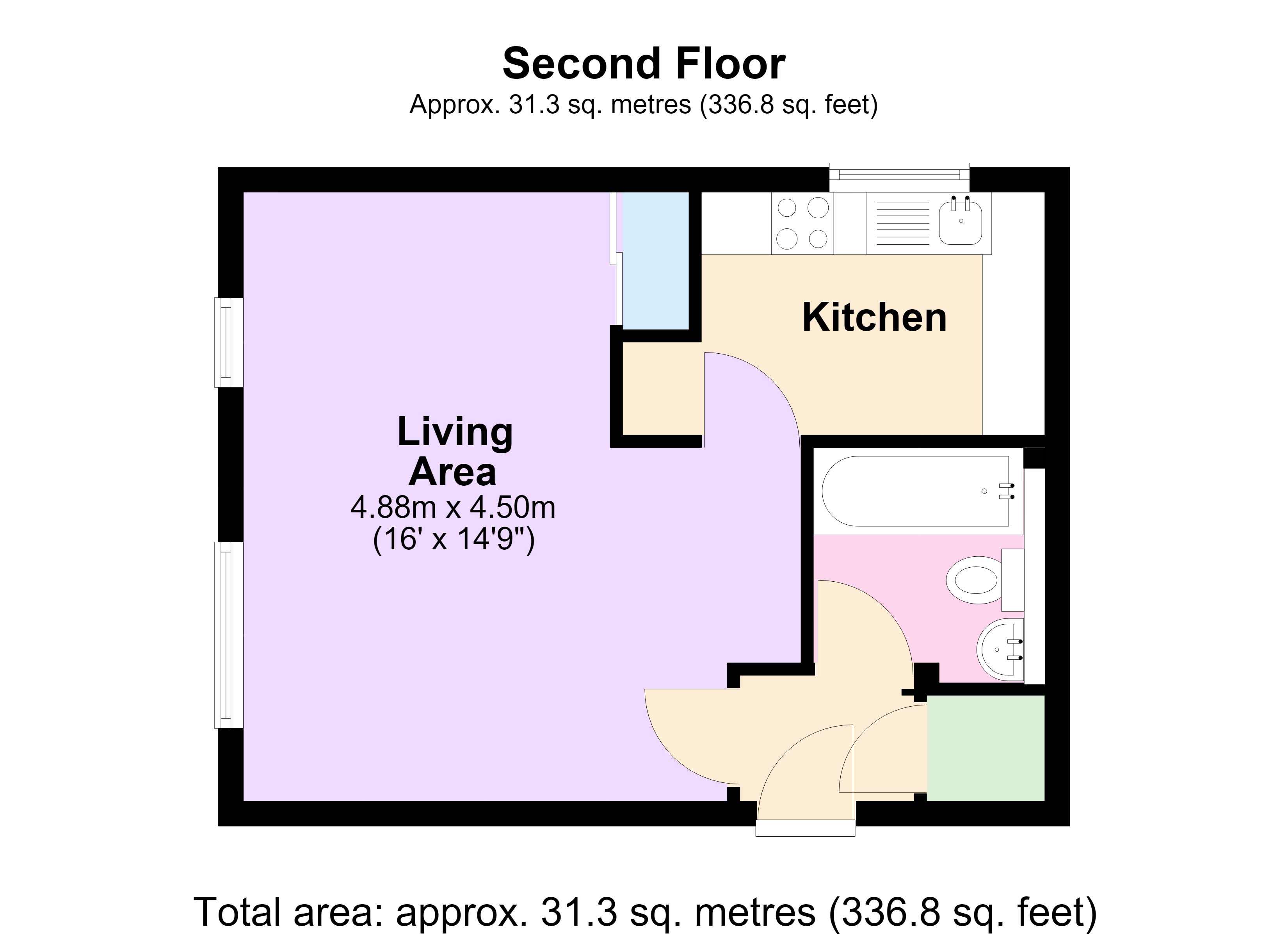 91, Walerand Road, Lewisham floorplan