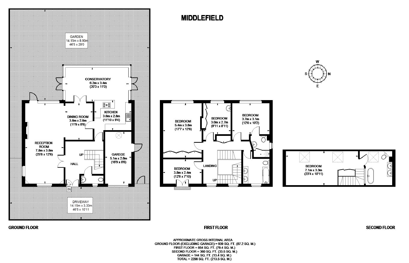 17, Middle Field, London floorplan