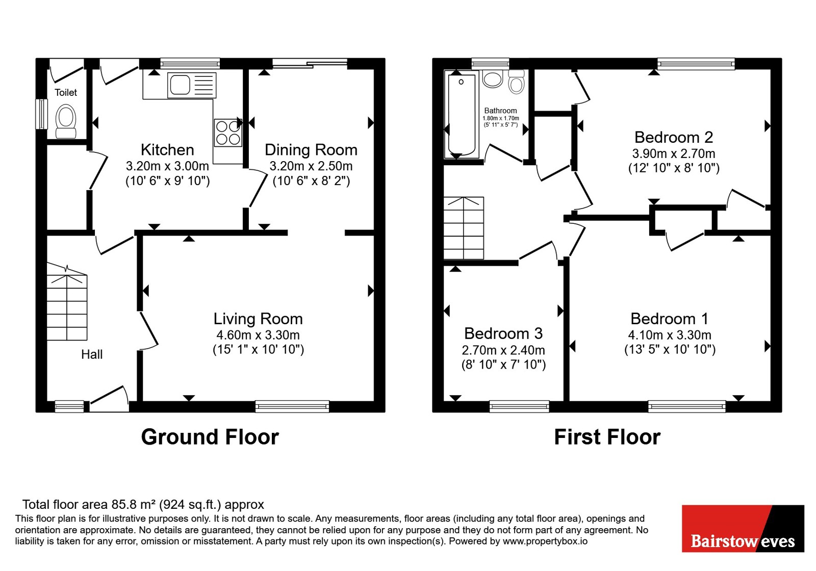 82, Hoylake Crescent, Nottingham floorplan