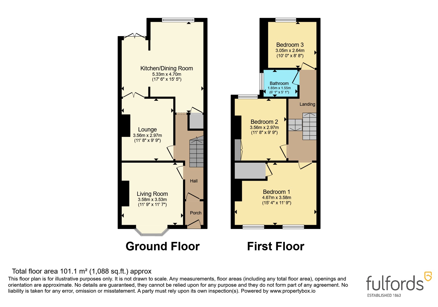 69, Pinhoe Road, Devon floorplan