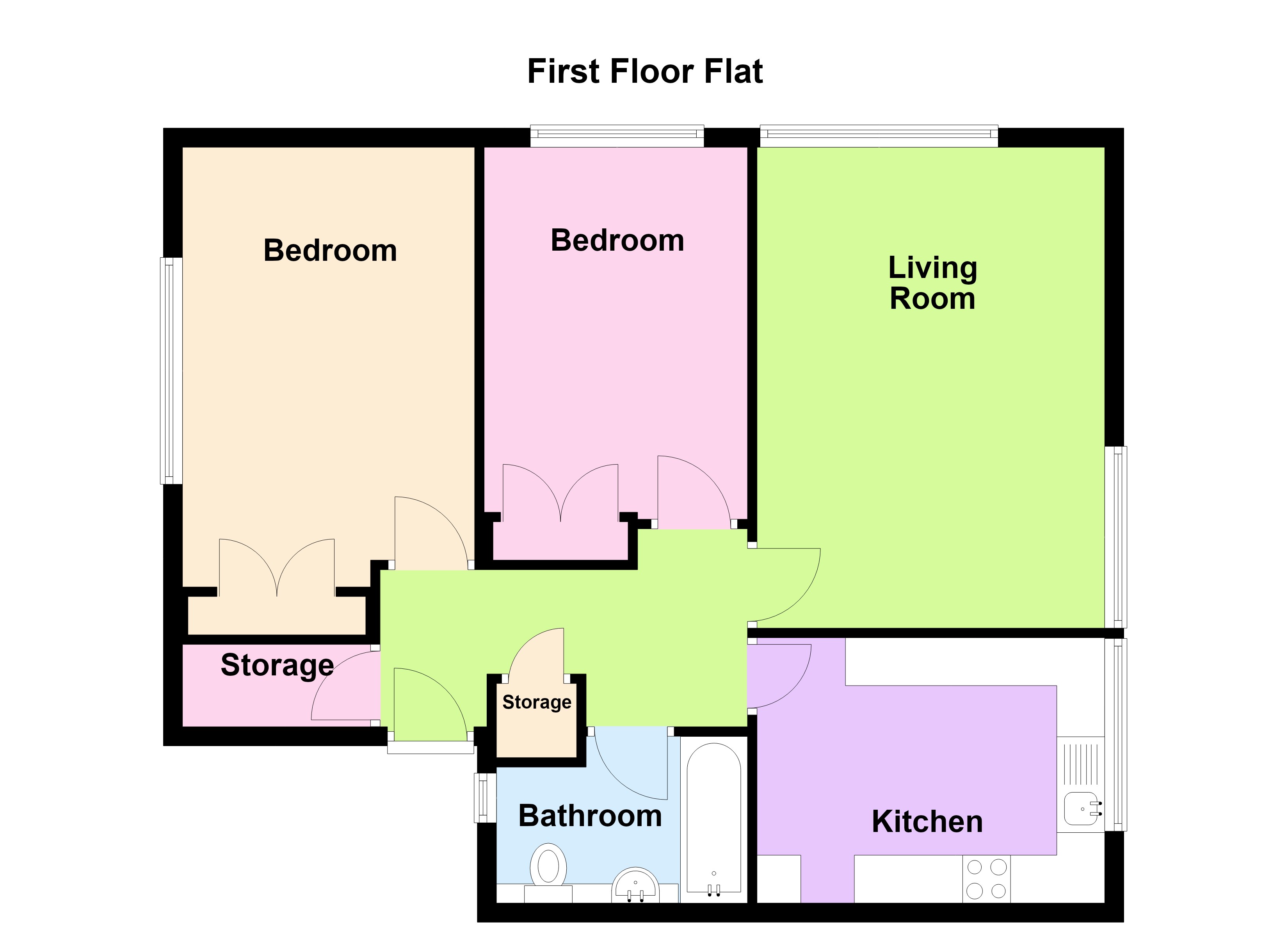 Hawthorn Crescent, Portsmouth floorplan