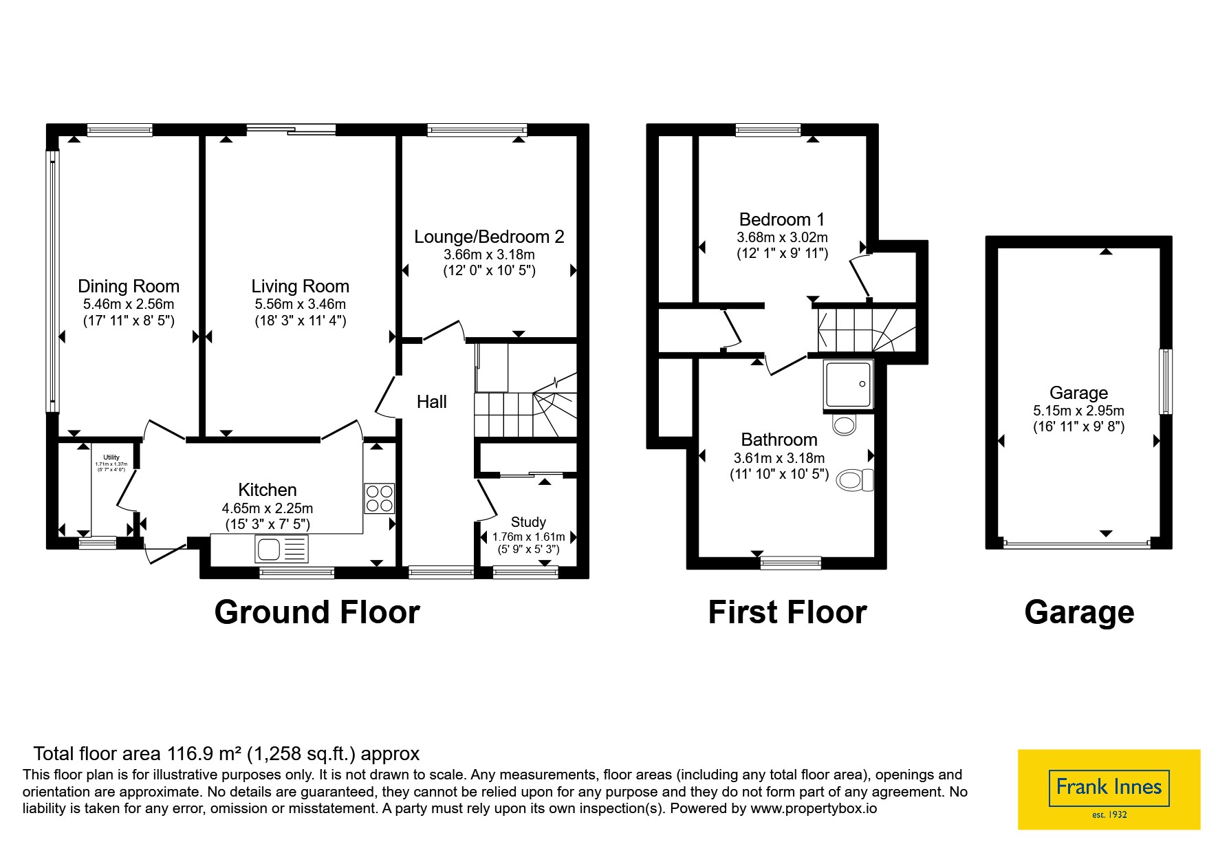 4, Fairfield Close, Nottinghamshire floorplan