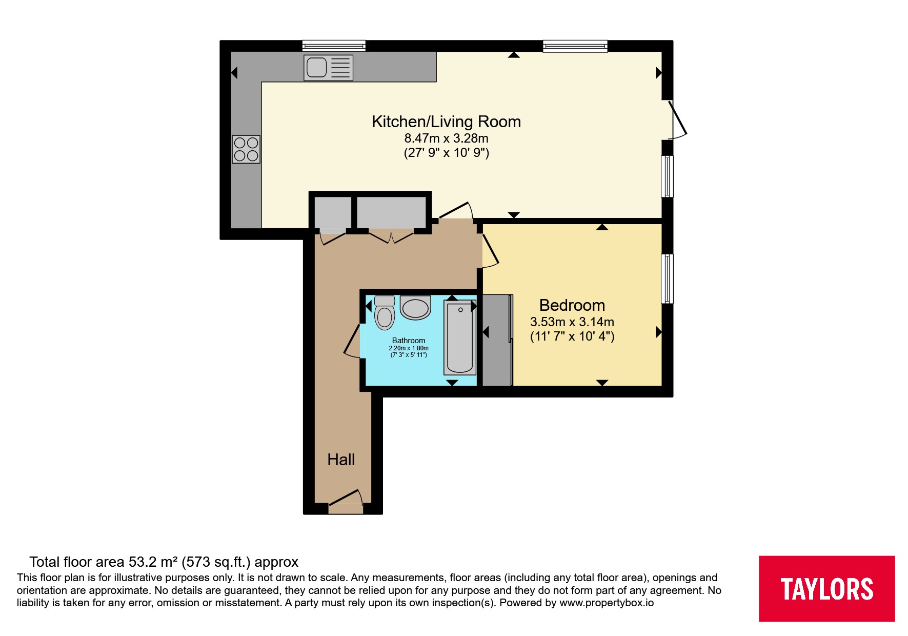 Cymbal House - Ground Floor, Sher Afzal Close, Cowley floorplan