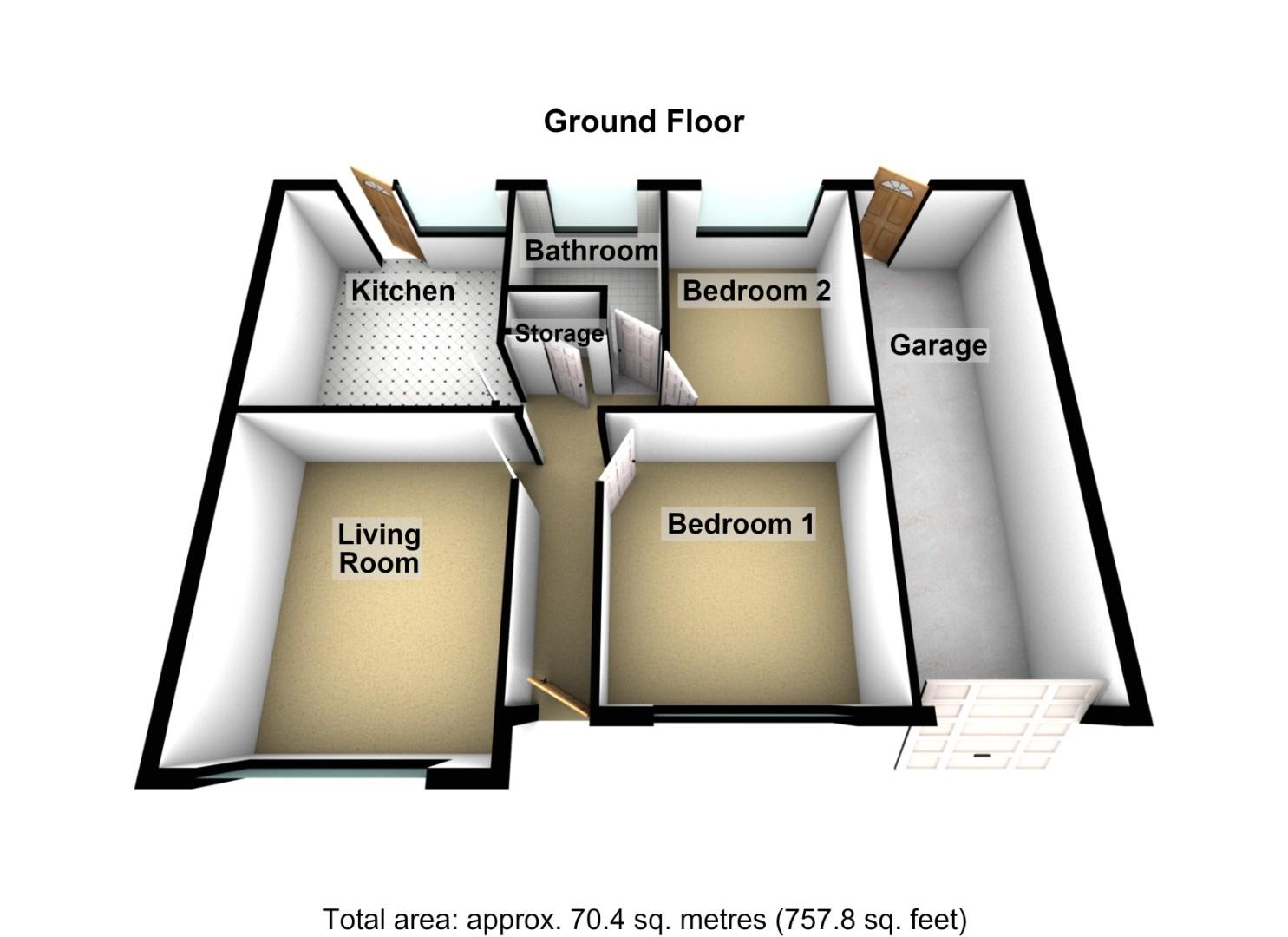 Warkdale Avenue, Blyth floorplan