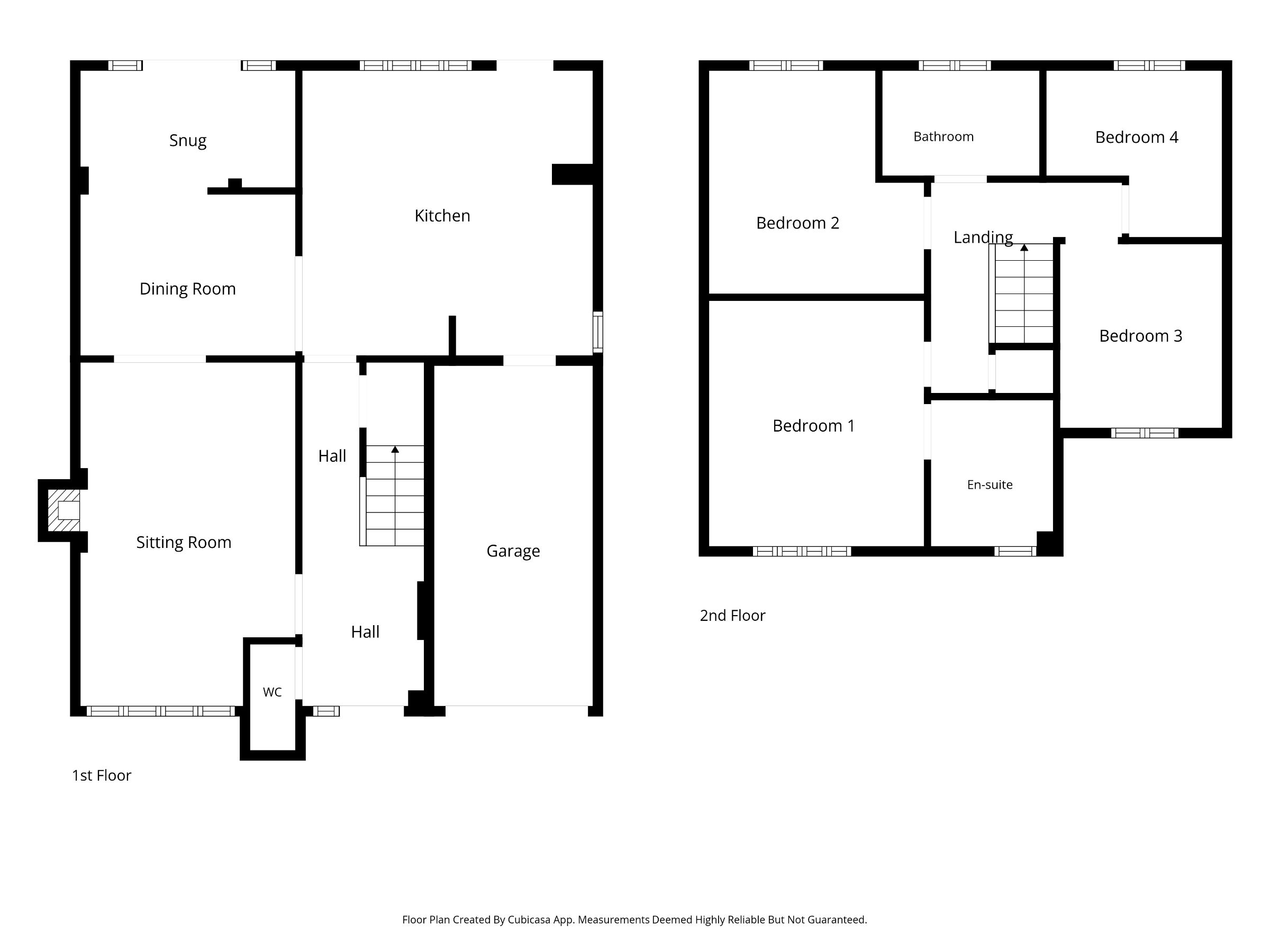 9 Fishermans Close, Sandbach floorplan