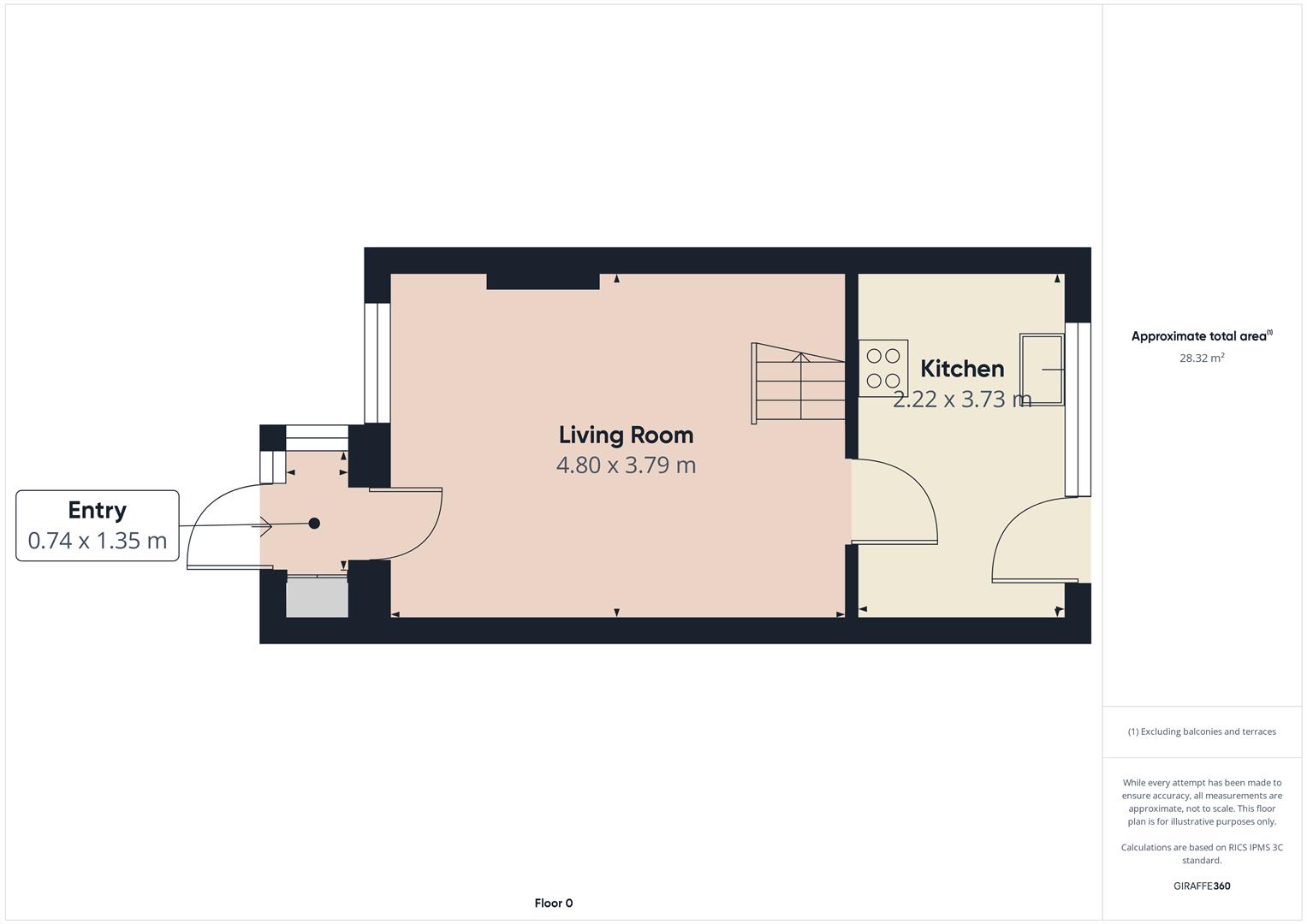 84, Molyneux Drive, Wallasey floorplan