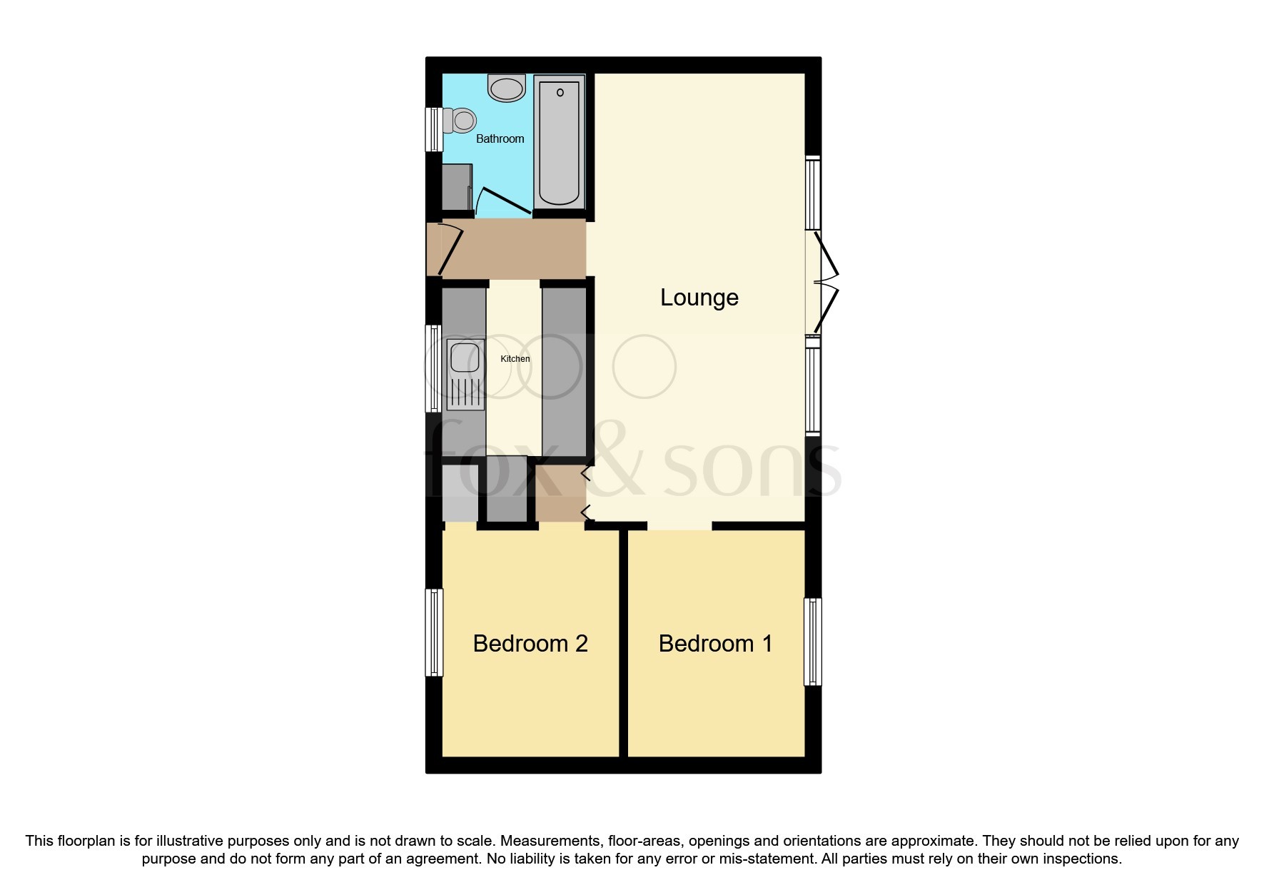 91, Cleeve Park, MINEHEAD floorplan