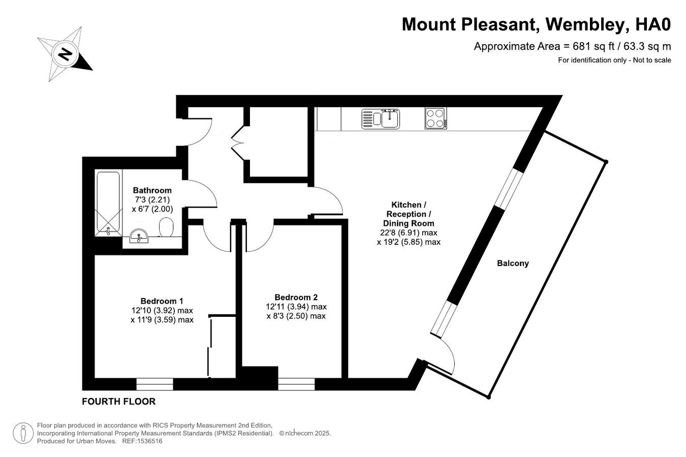 Waterfront Heights, Wembley floorplan