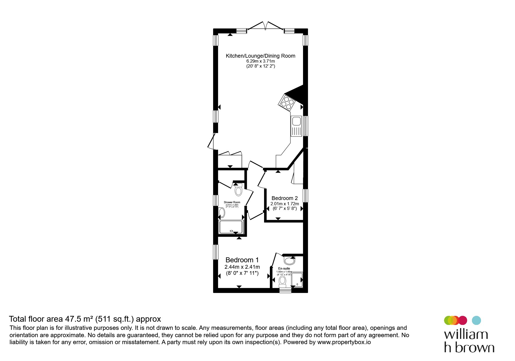 28, St Andrews, Kirkgate, Wisbech floorplan