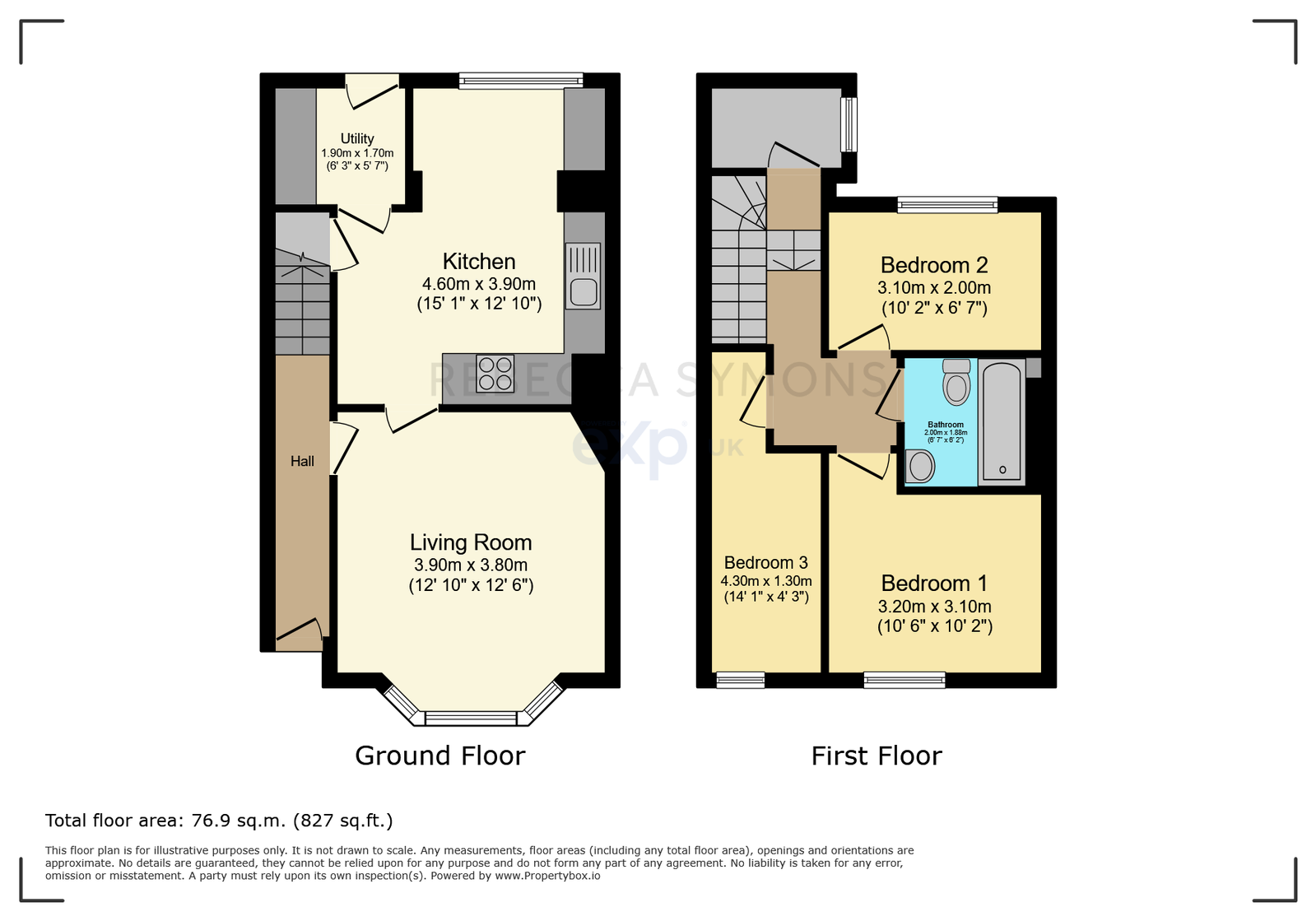32, South Road, Watchet floorplan