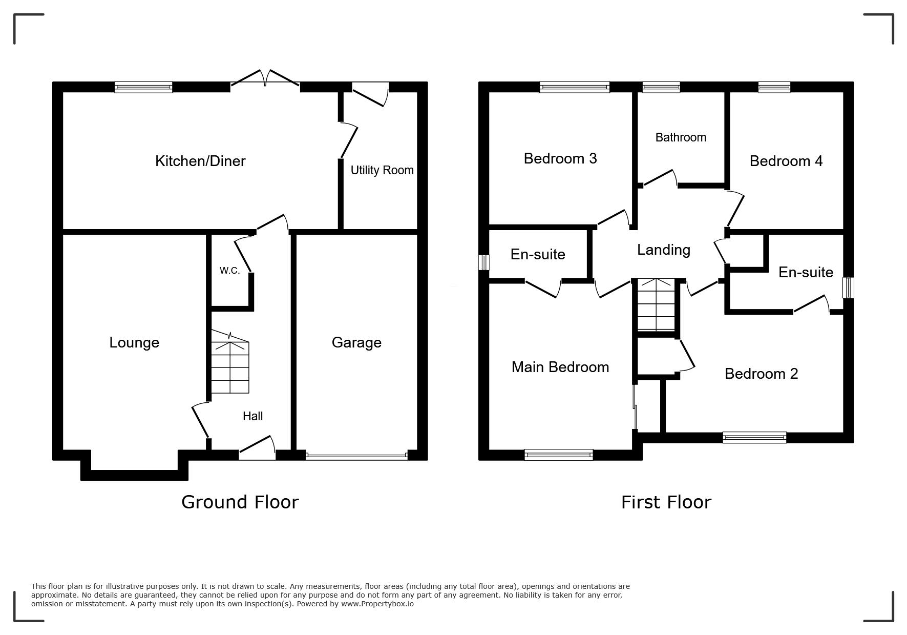 49, Merganser Crescent, Cramlington floorplan