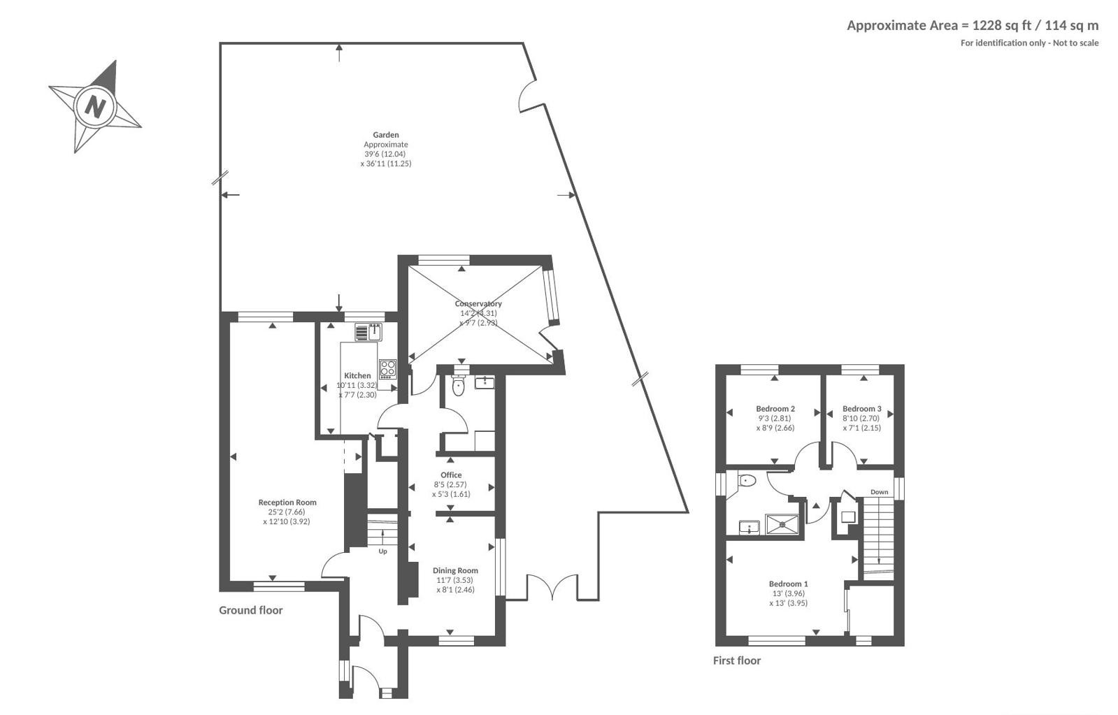 7, Ashburnham Close, Swindon floorplan