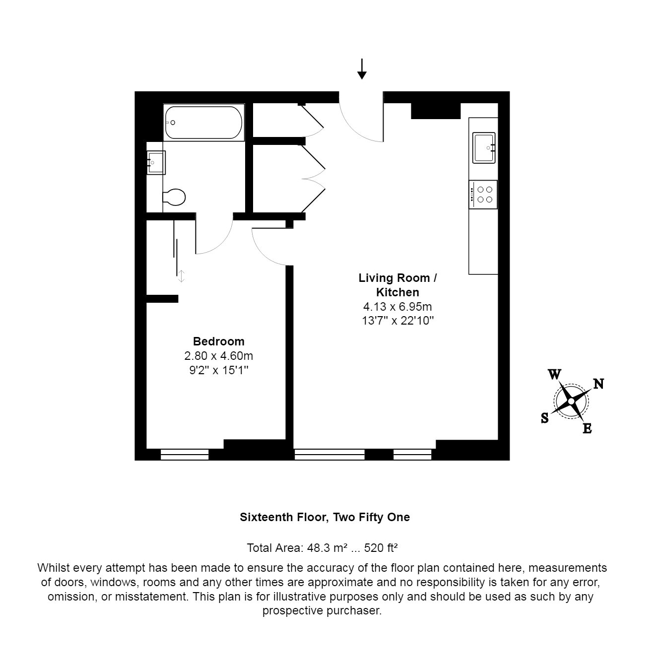 1 Bedrooms Flat to rent in Two Fifty One, Southwark Bridge Road, Elephant And Castle, London SE1