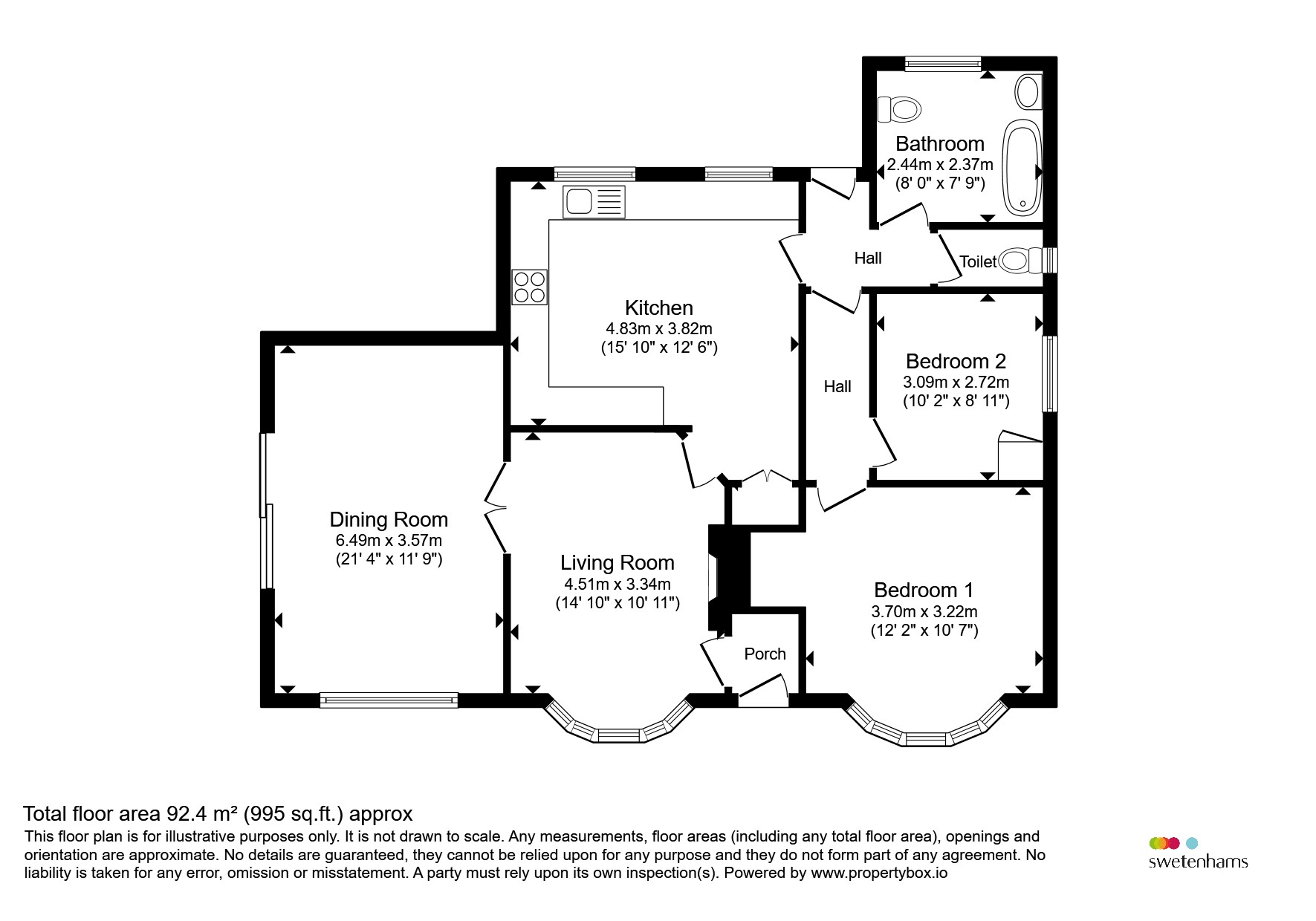 Inglenook, Marston Lane, Northwich floorplan