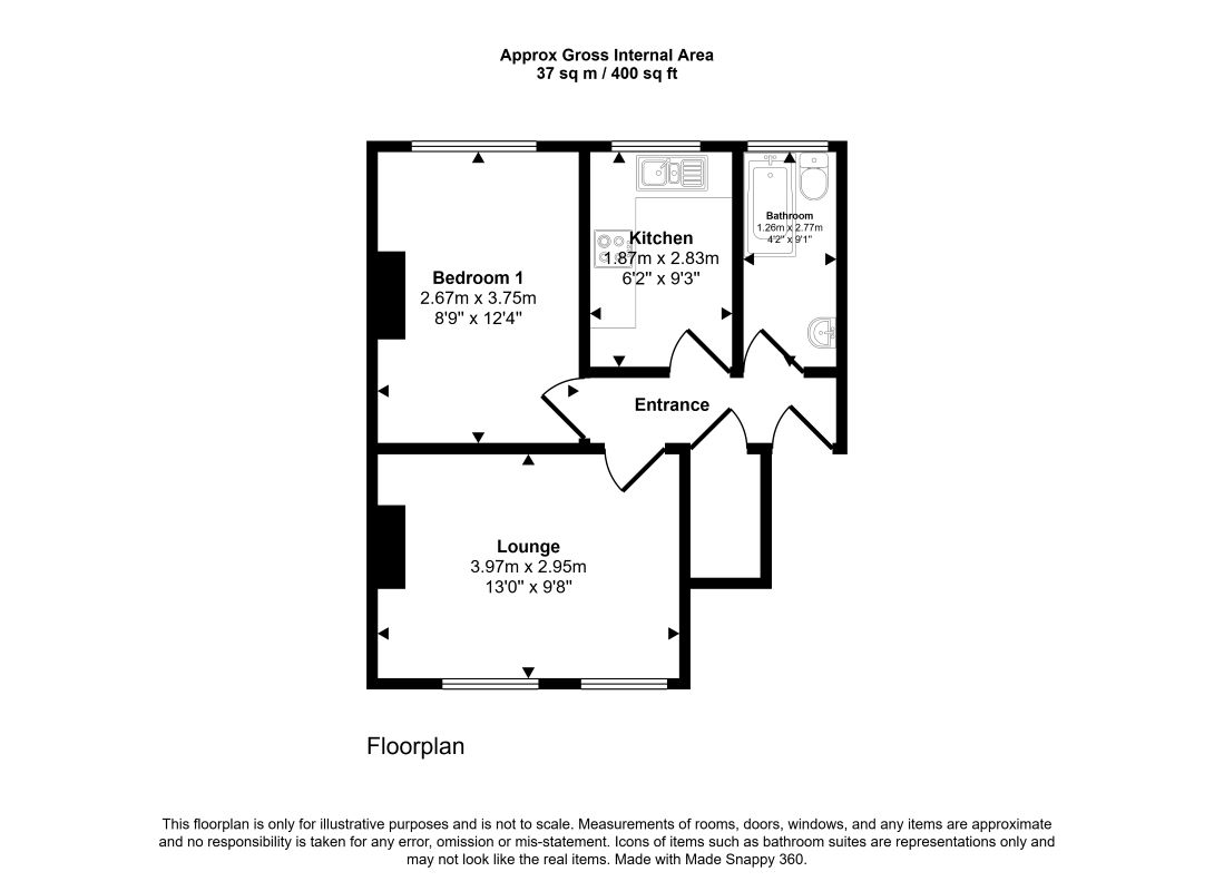 Longspring, Watford floorplan