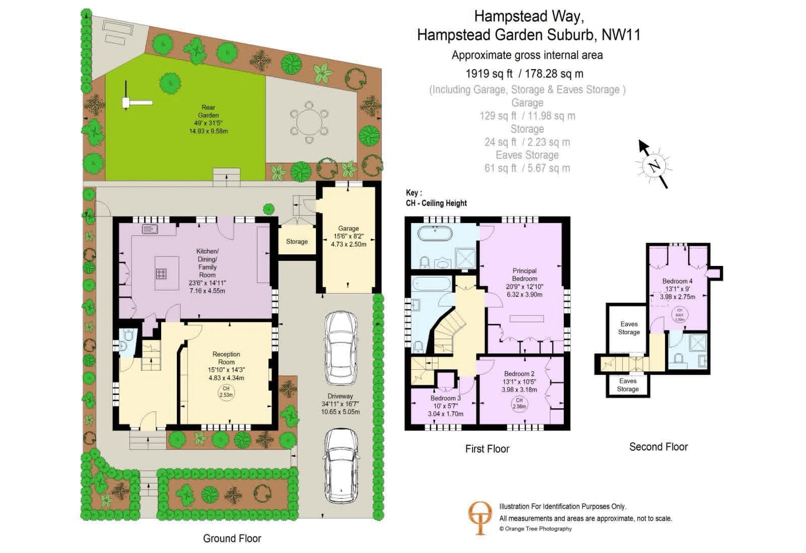Hampstead Way, Hampstead Garden Suburb floorplan