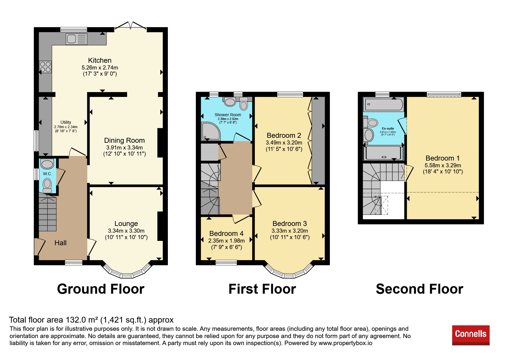36, Eastwick Road, Taunton floorplan