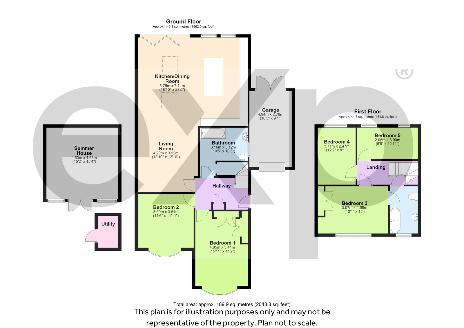 27, Lesley Close, Gravesend floorplan