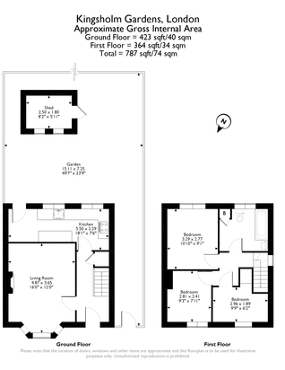 3 Bedrooms Terraced house to rent in Kingsholm Gardens, London SE9