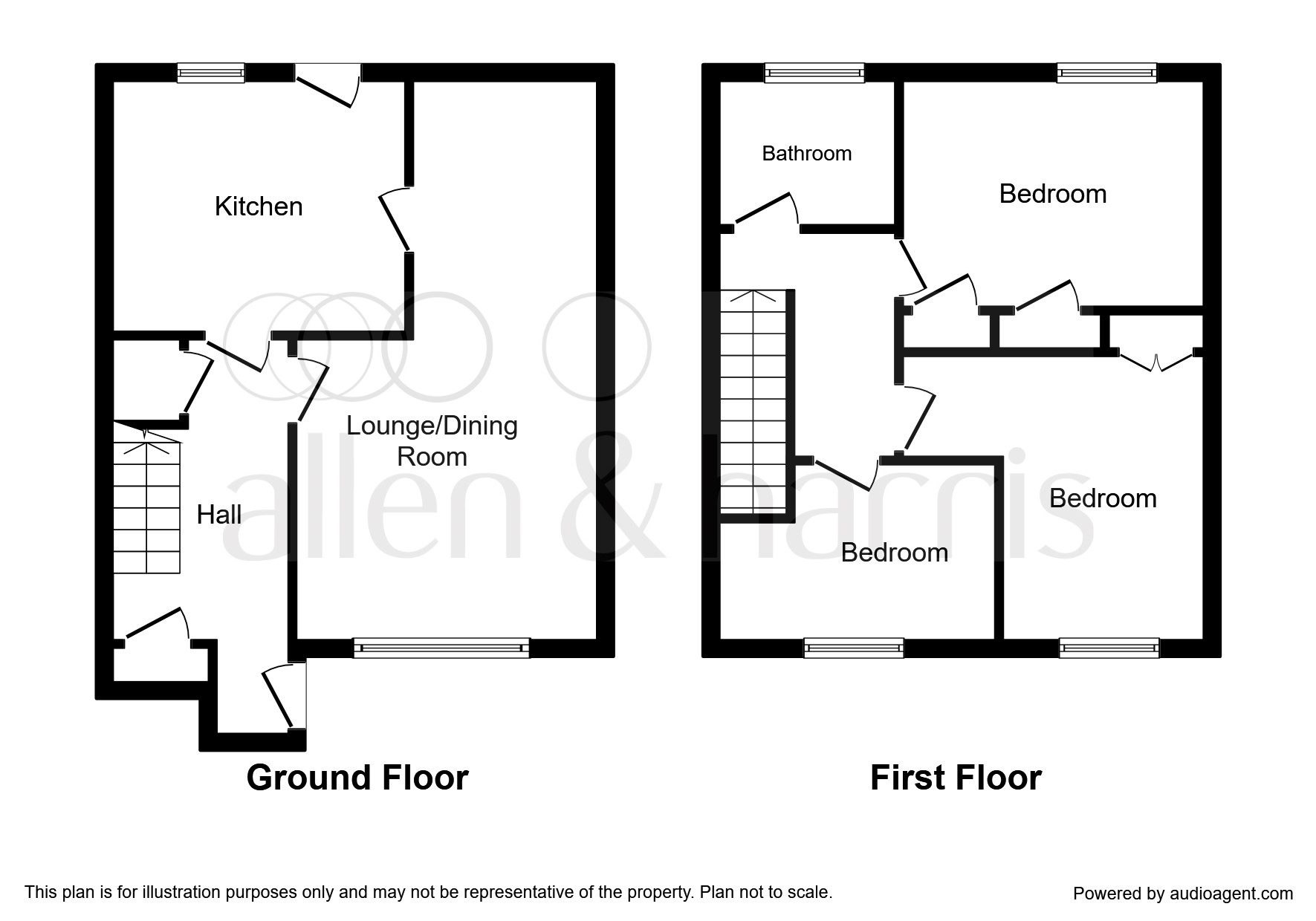 3 Bedrooms Terraced house for sale in Bute Court, Dreghorn, Irvine KA11