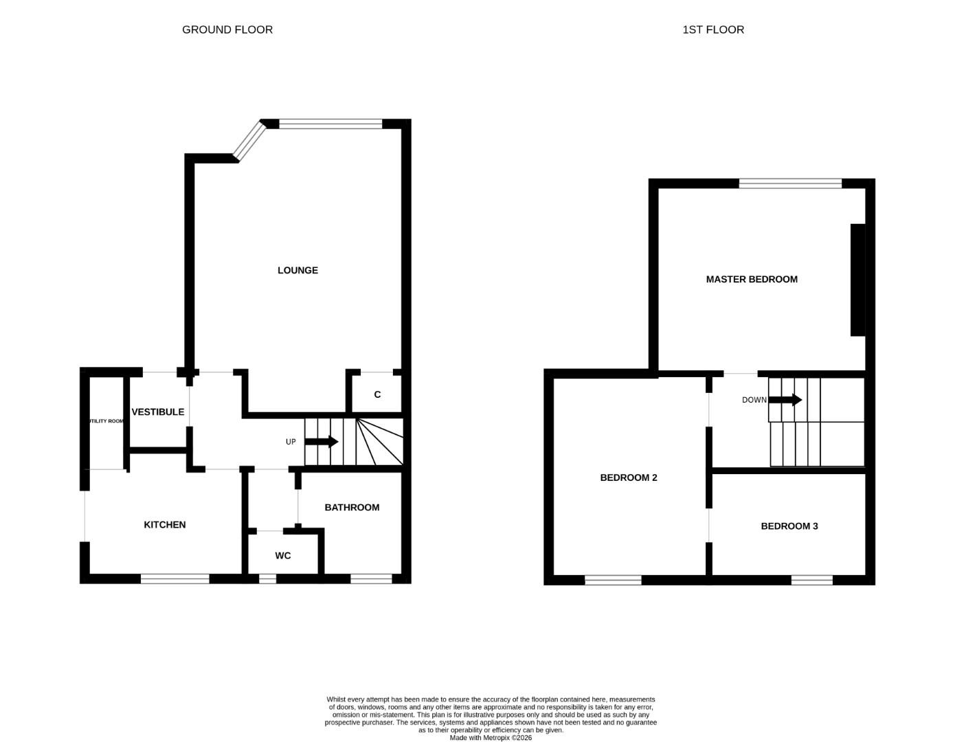 42, Moss Road, Tillicoultry floorplan