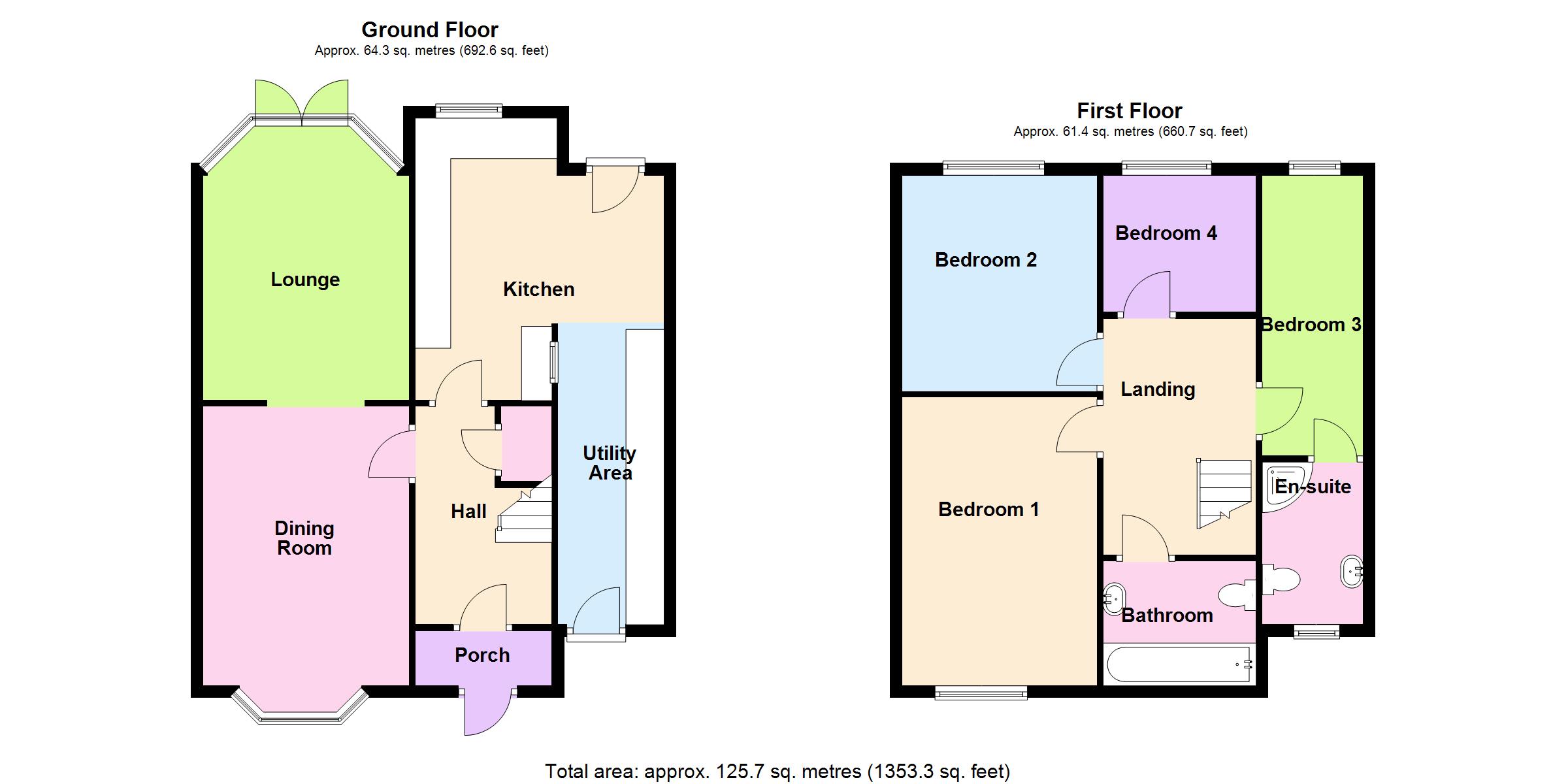 10, Chamberlaine Street, Warwickshire floorplan