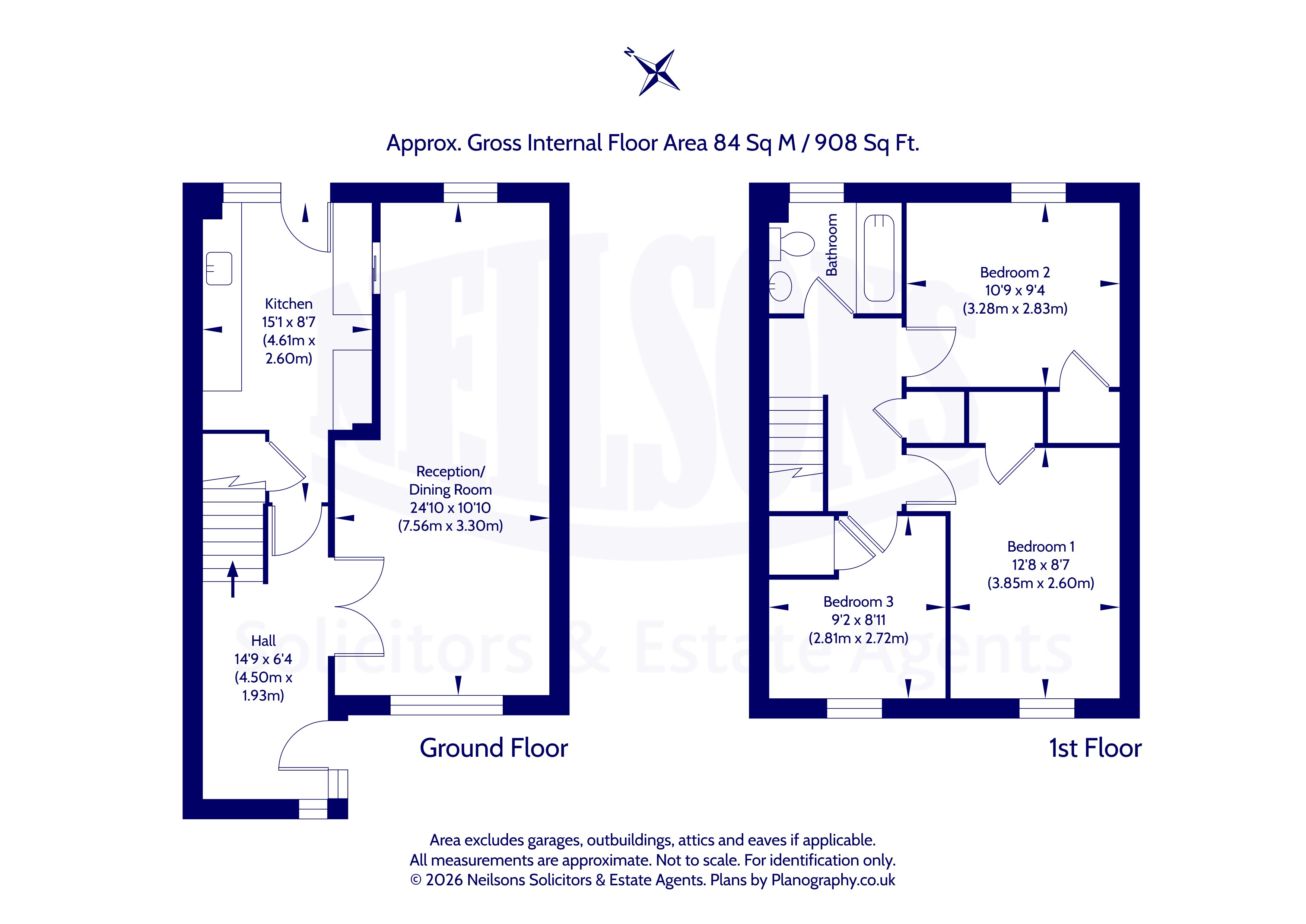 44, Laichpark Place, Edinburgh floorplan