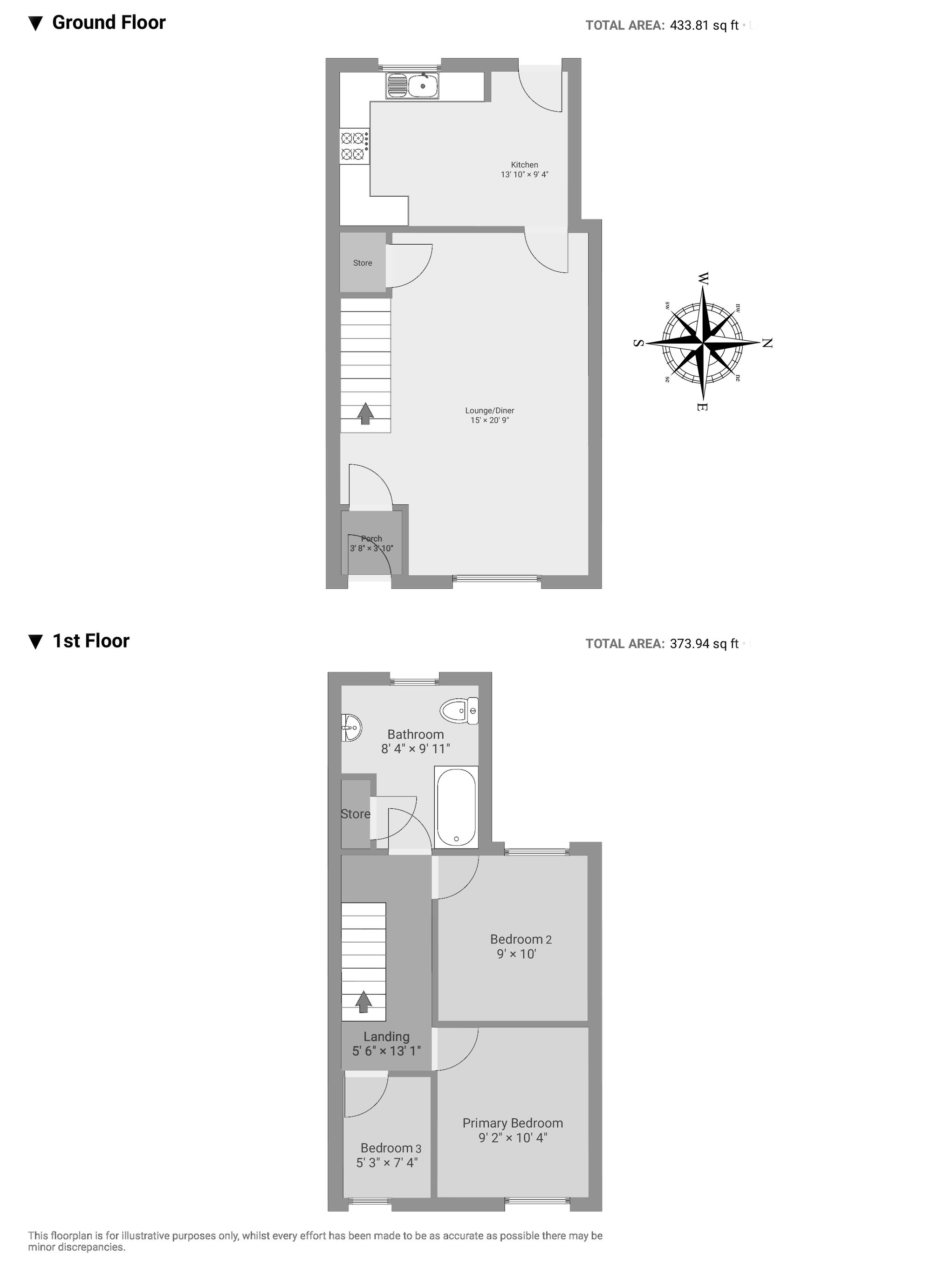 81 William Street, Pontypridd floorplan