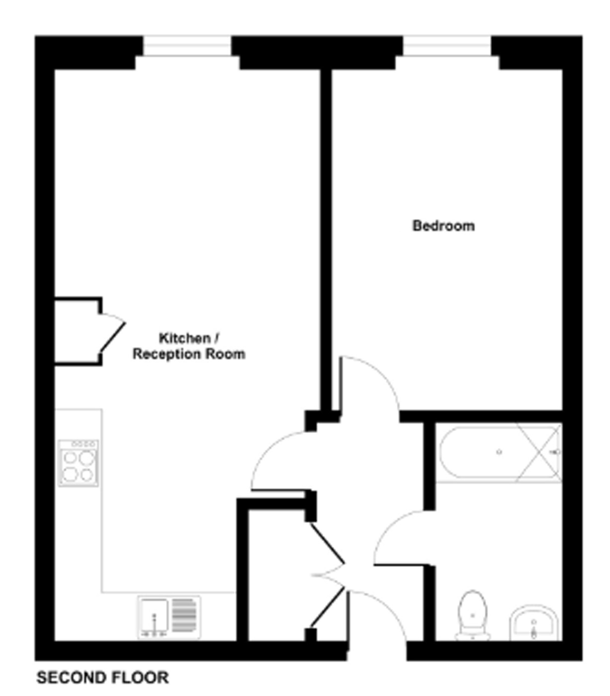 Bloomfiked Road, London floorplan