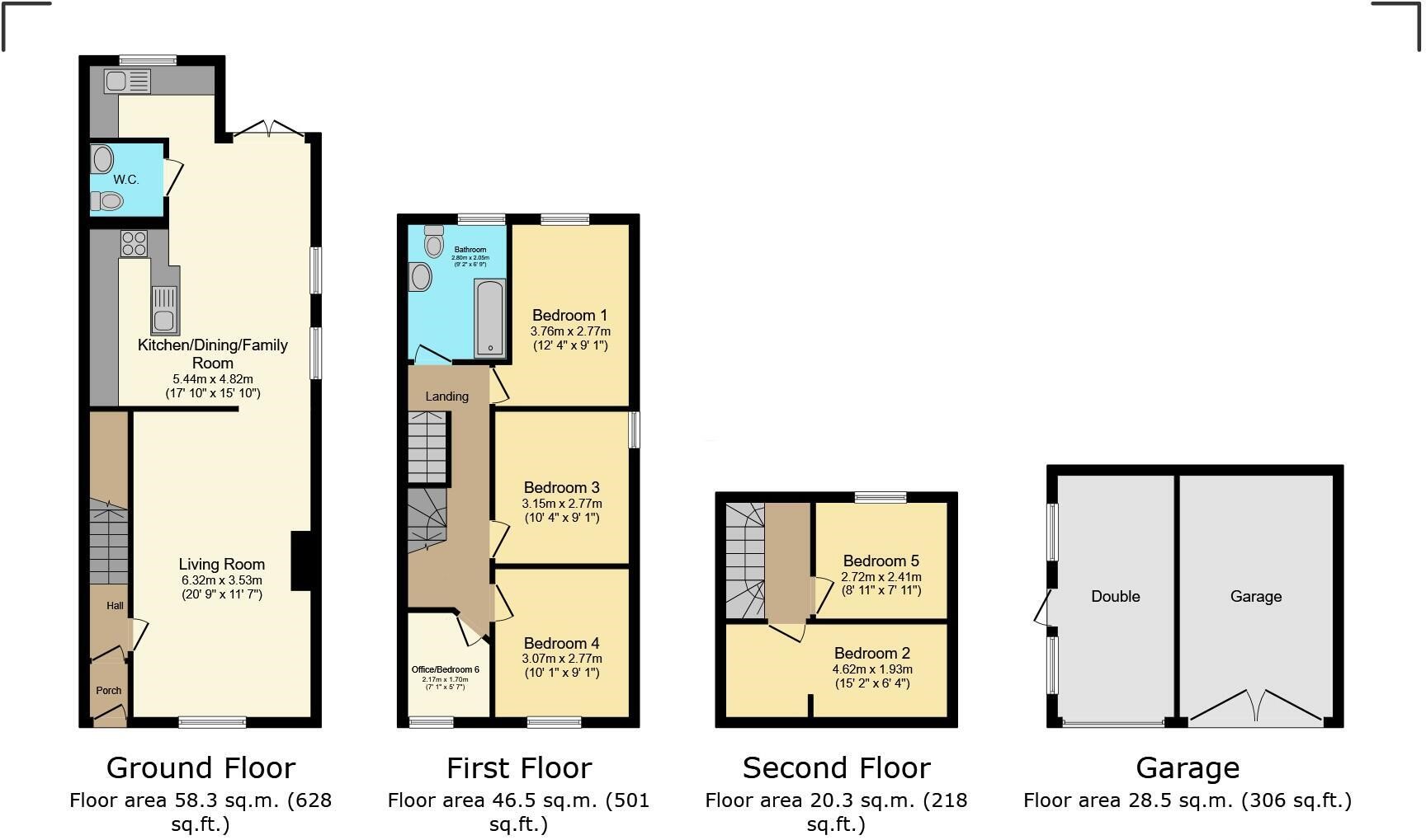 9, Victoria Street, Devon floorplan