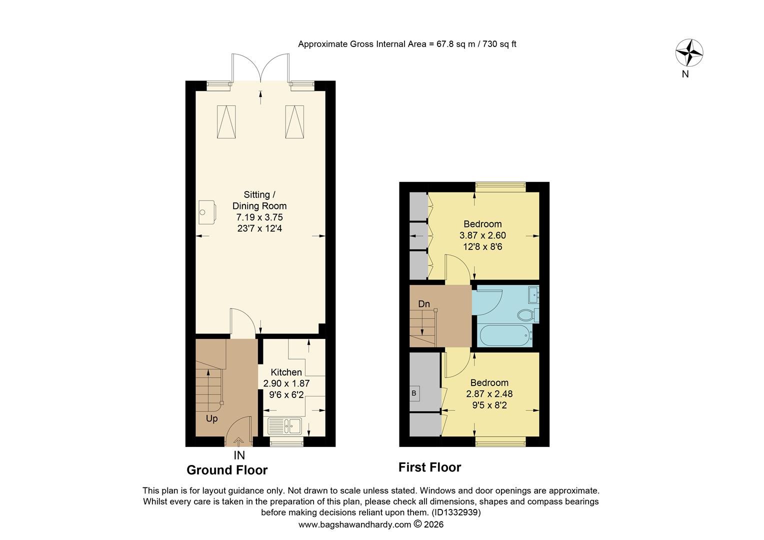 15, Barnfield Way, Oxted floorplan