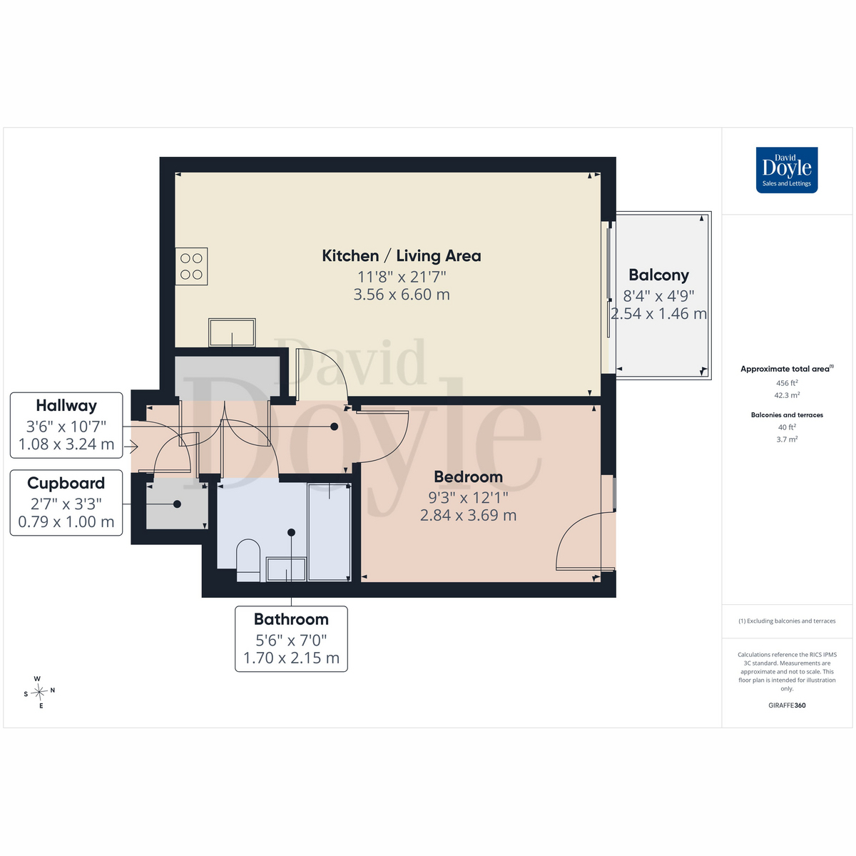 20, Dickinson House, Hemel Hempstead floorplan