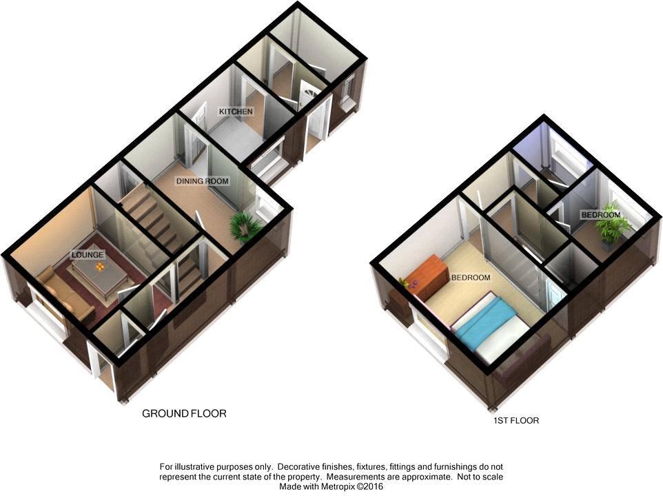 12, South Terrace, Peterlee floorplan