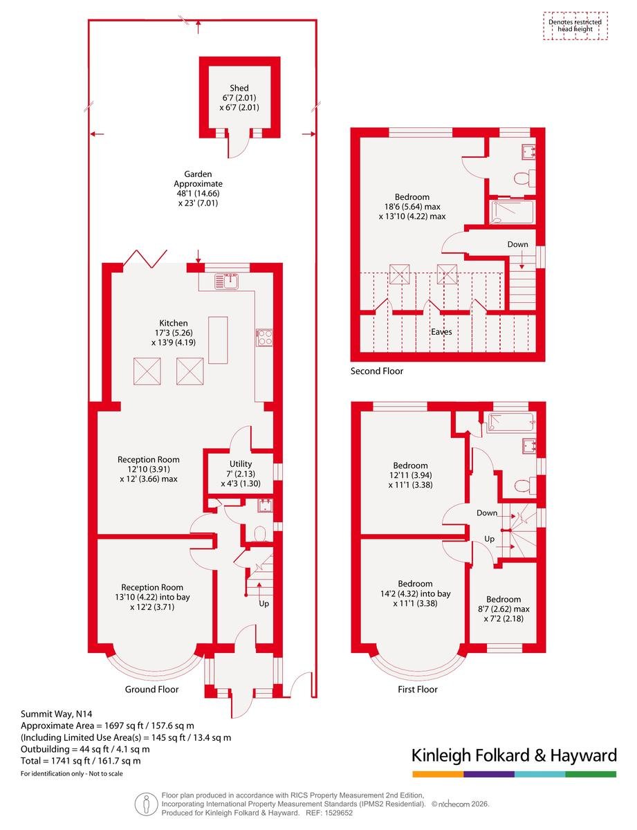 31, Summit Way, London floorplan